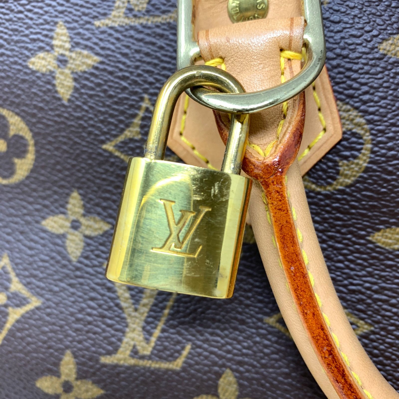 Louis Vuitton VTG Louis Vuitton Alma Handbag Monogram Canvas Made In USA Size ONE SIZE - 5 Thumbnail