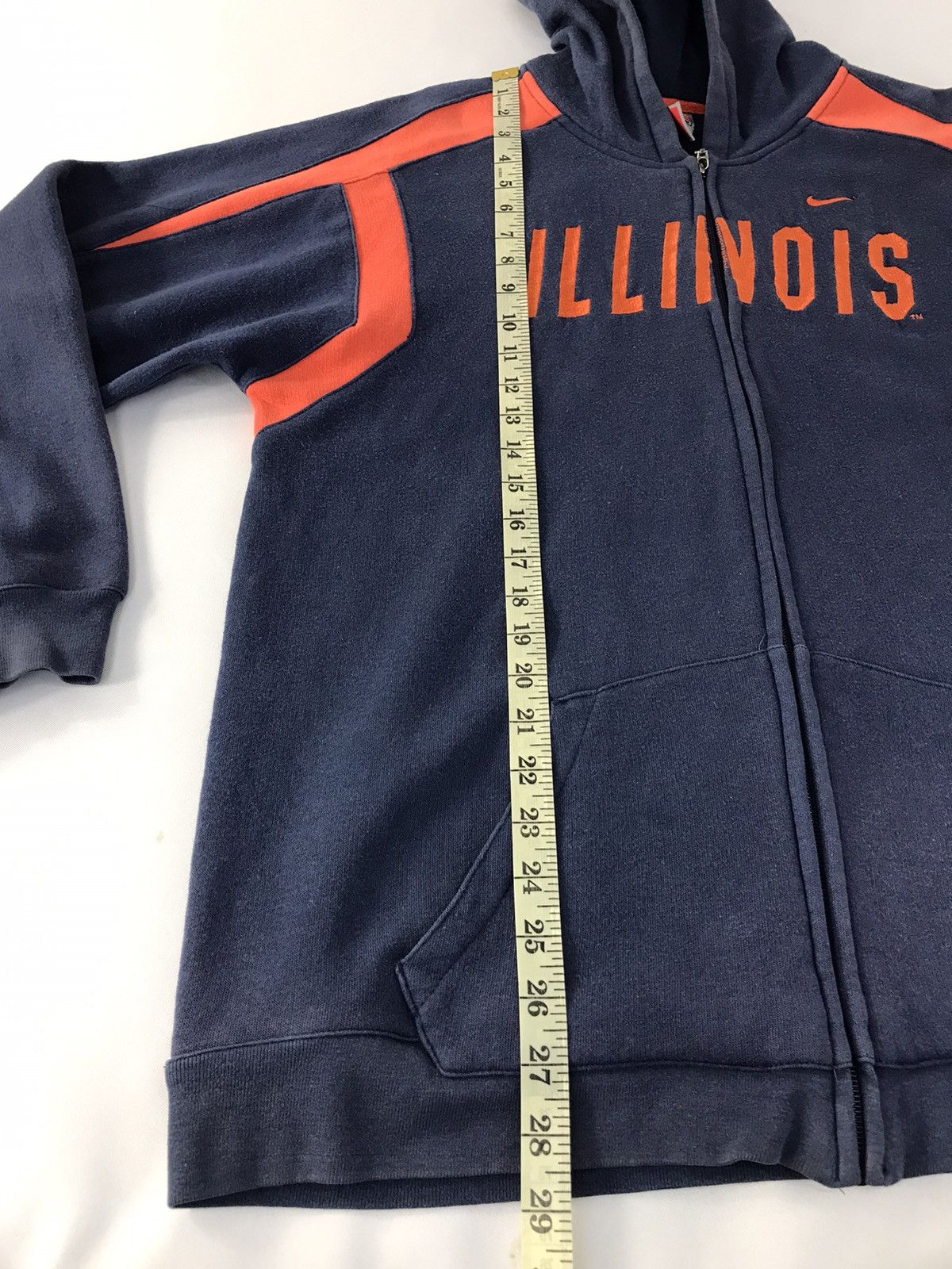 Nike Sweater Nike Team ILLINOIS Sportwear Zipper Hoodie Size US L / EU 52-54 / 3 - 13 Thumbnail