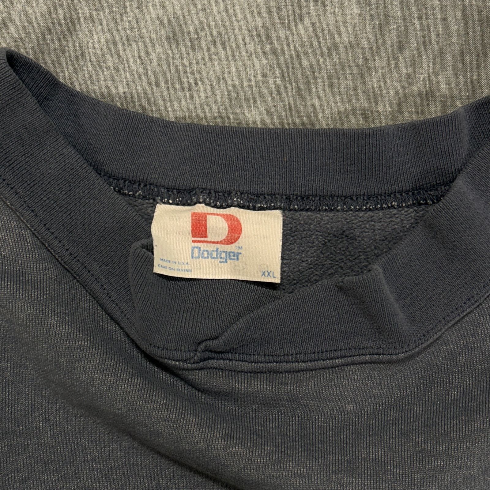 Vintage VTG Dodger mock neck oversized blank sweatshirt mens XXL Size US XXL / EU 58 / 5 - 3 Thumbnail