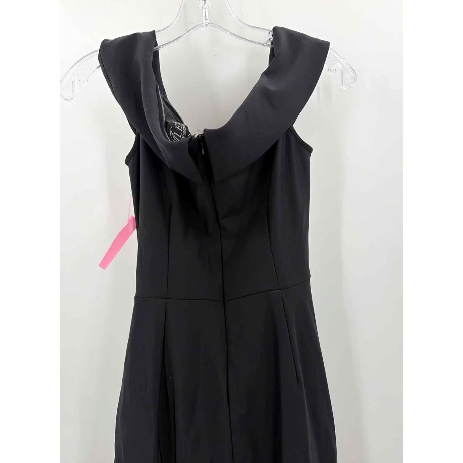 Alex Evenings Pre-Owned Alex Evening Black Open Shoulder Long Evening Gown Size 4 Size S / US 4 / IT 40 - 3 Thumbnail
