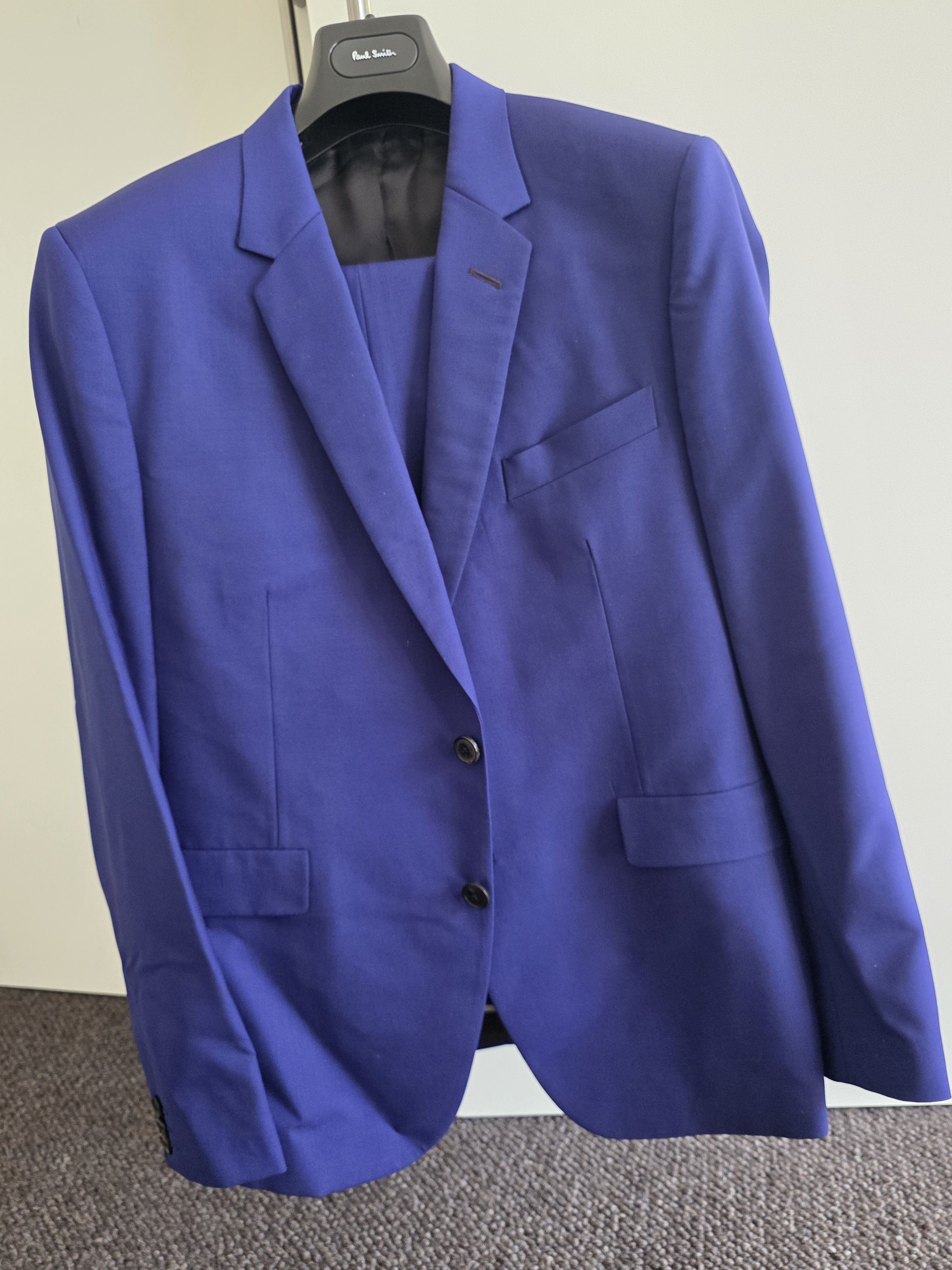 Paul Smith Paul Smith electric blue men's suit size 40R Size 40R - 1 Thumbnail