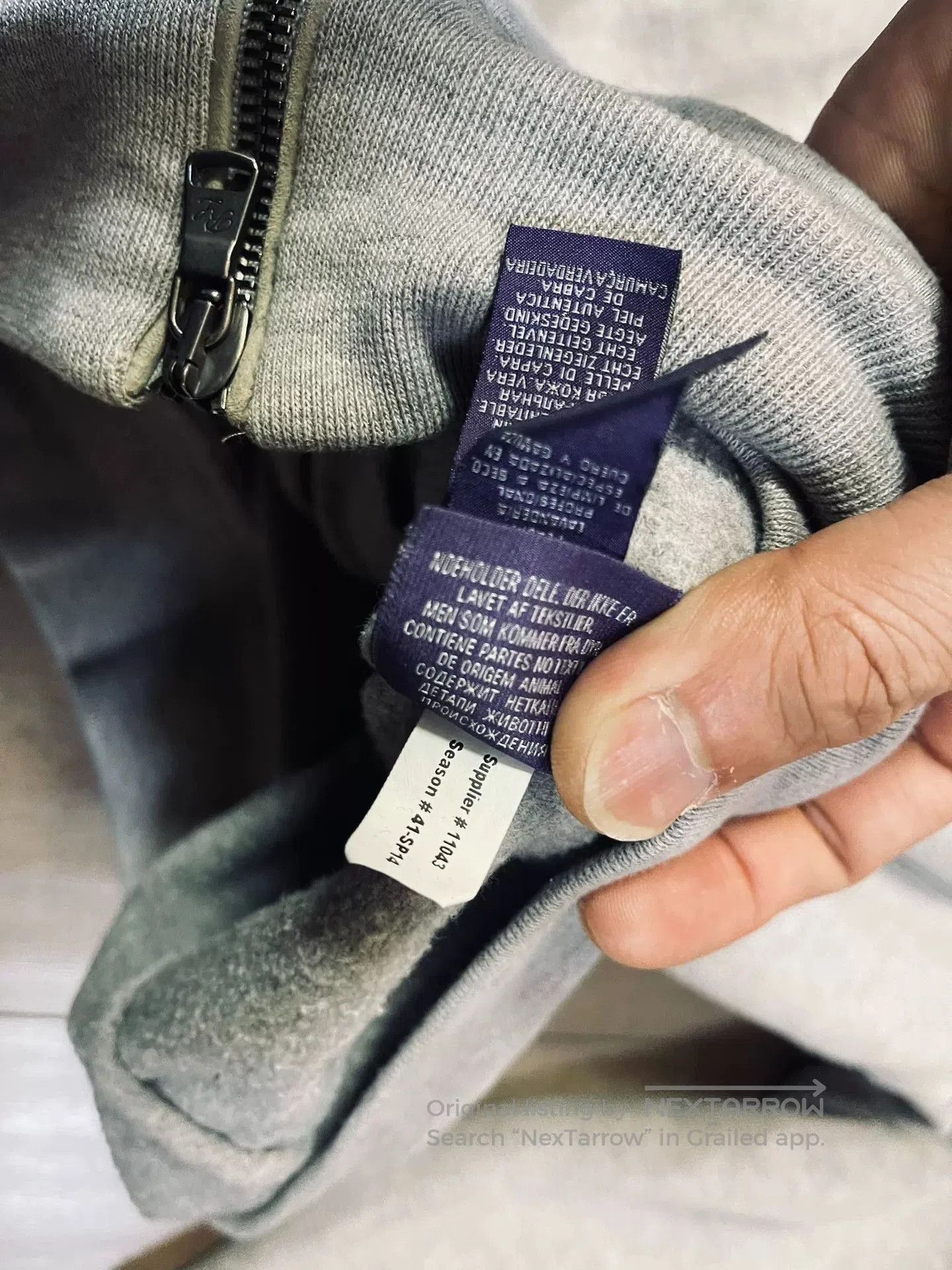 Ralph Lauren Purple Label Ralph Lauren Purple Label Gray Sweatshirt. Size US M / EU 48-50 / 2 - 7 Thumbnail