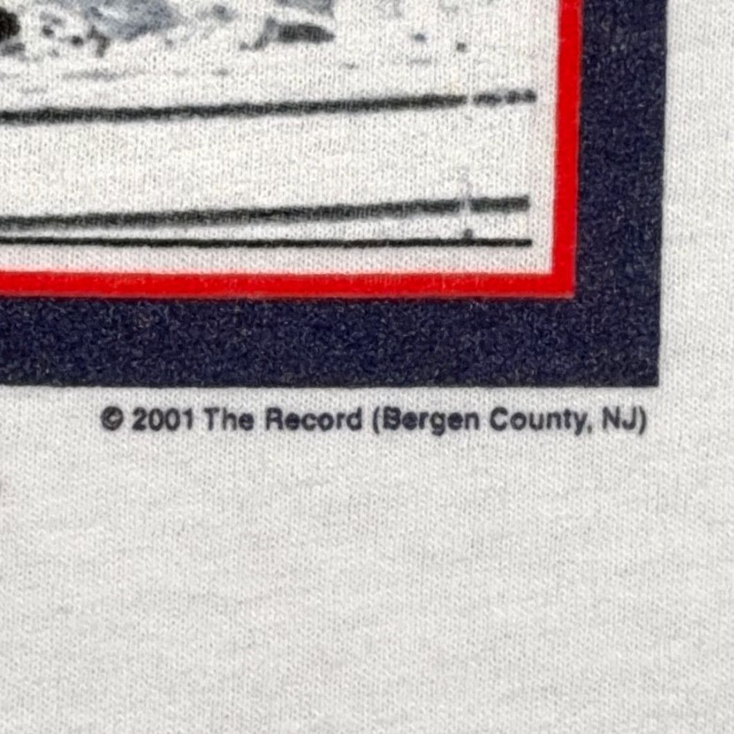 Vintage VINTAGE FDNY Shirt Adult LARGE White Fire Department Flag 911 USA Deadstock Y2K Size US L / EU 52-54 / 3 - 3 Thumbnail