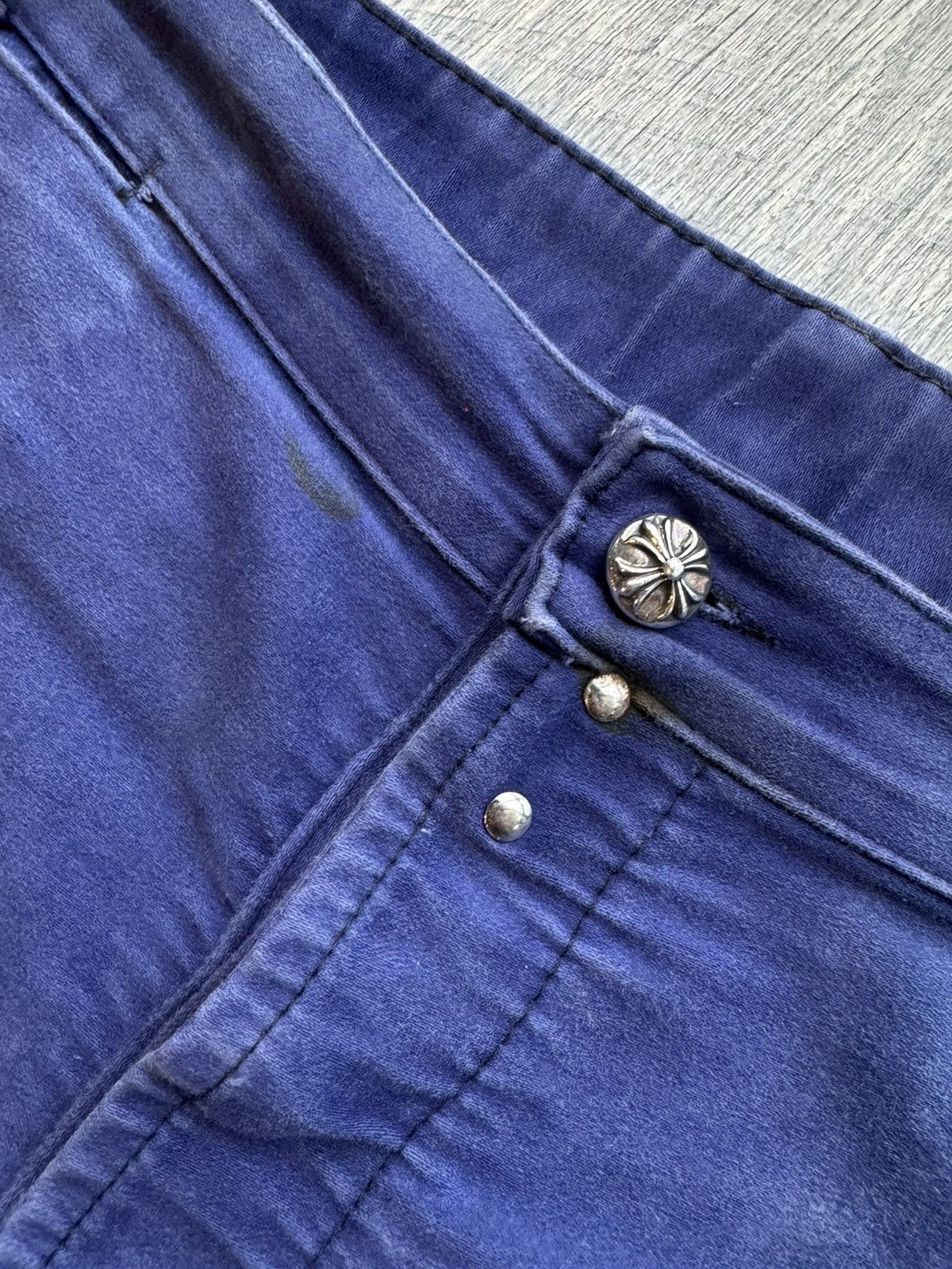 Chrome Hearts Chrome Hearts 30’s French Blue Work Pants - 34 Size US 34 / EU 50 - 10 Thumbnail