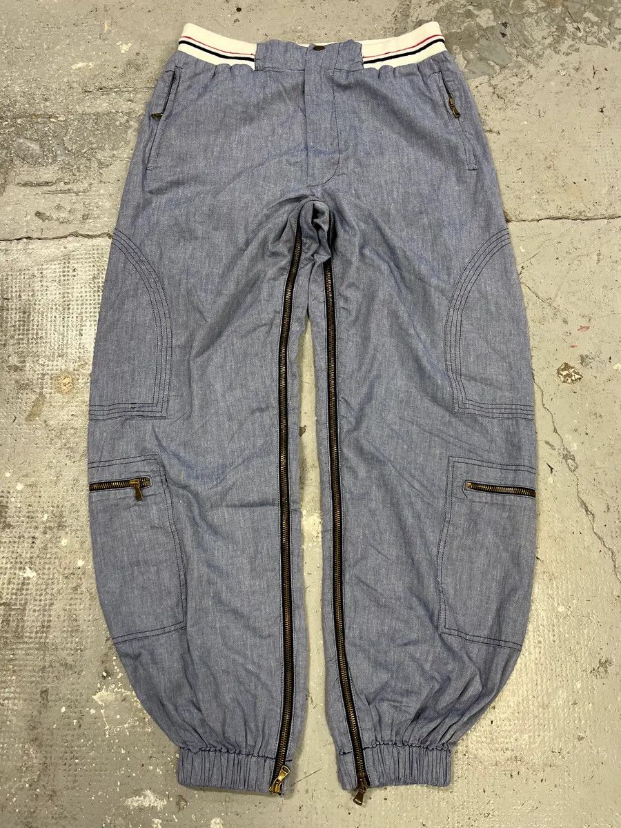Dolce & Gabbana × Vintage SS2003 Dolce & Gabbana Cargo Full Zip Light Pants Size US 32 / EU 48 - 5 Thumbnail