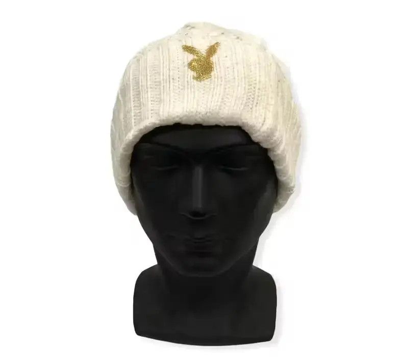 Playboy × Vintage Vintage Playboy Trademark Logo Beanie Hat Size ONE SIZE - 1 Thumbnail