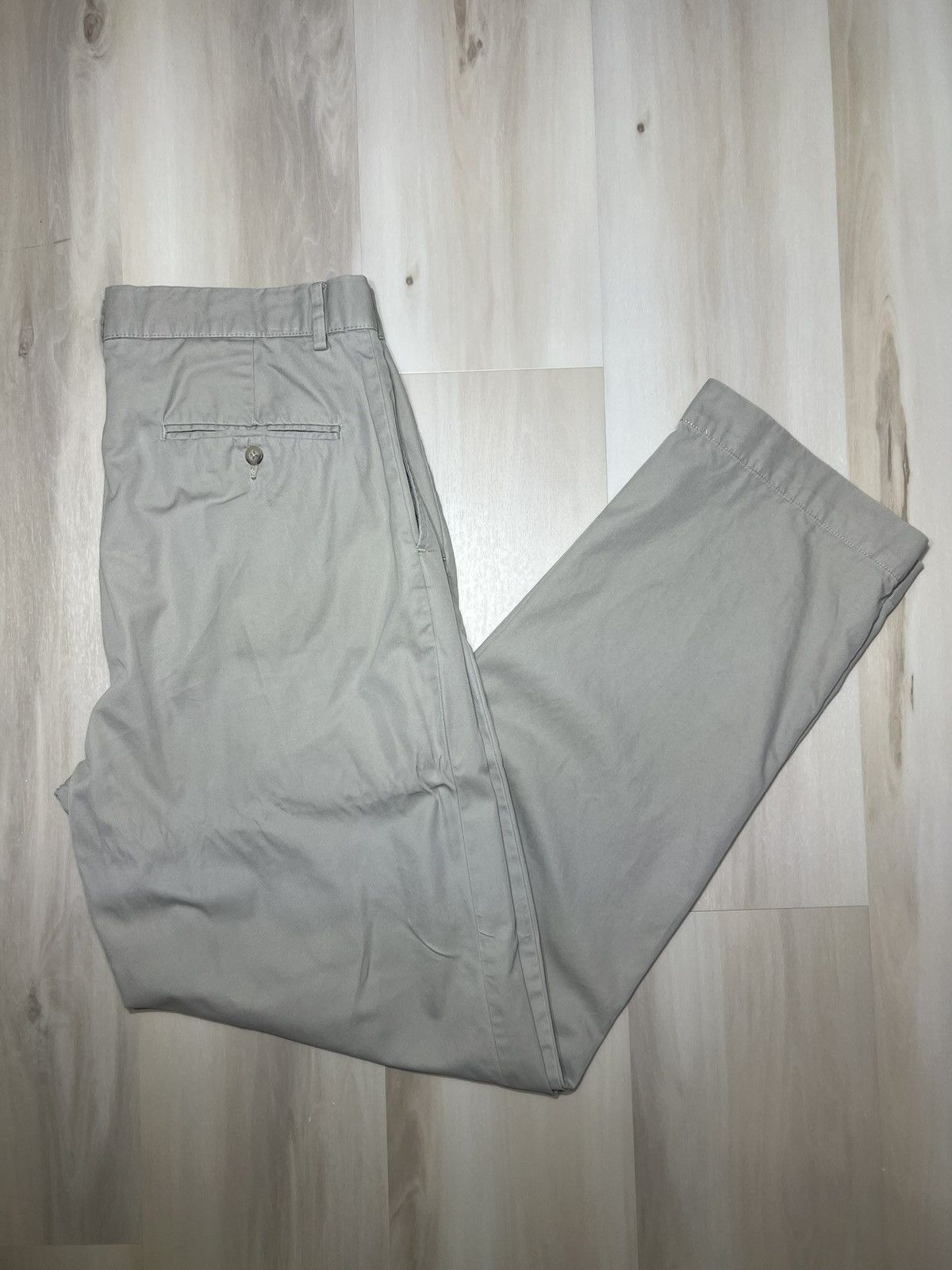 Polo Ralph Lauren Polo Ralph Lauren Pants Mens 32x32 Khaki Chino Flat Front Size US 32 / EU 48 - 1 Thumbnail