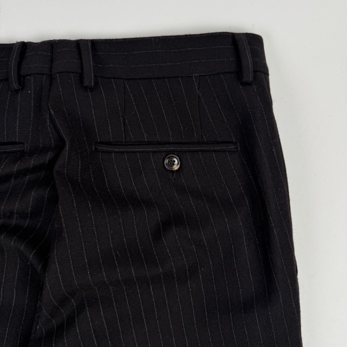 Gucci Gucci Tom Ford 1990’s Pinstripe Straight Suit Trousers Size US 30 / EU 46 - 7 Thumbnail