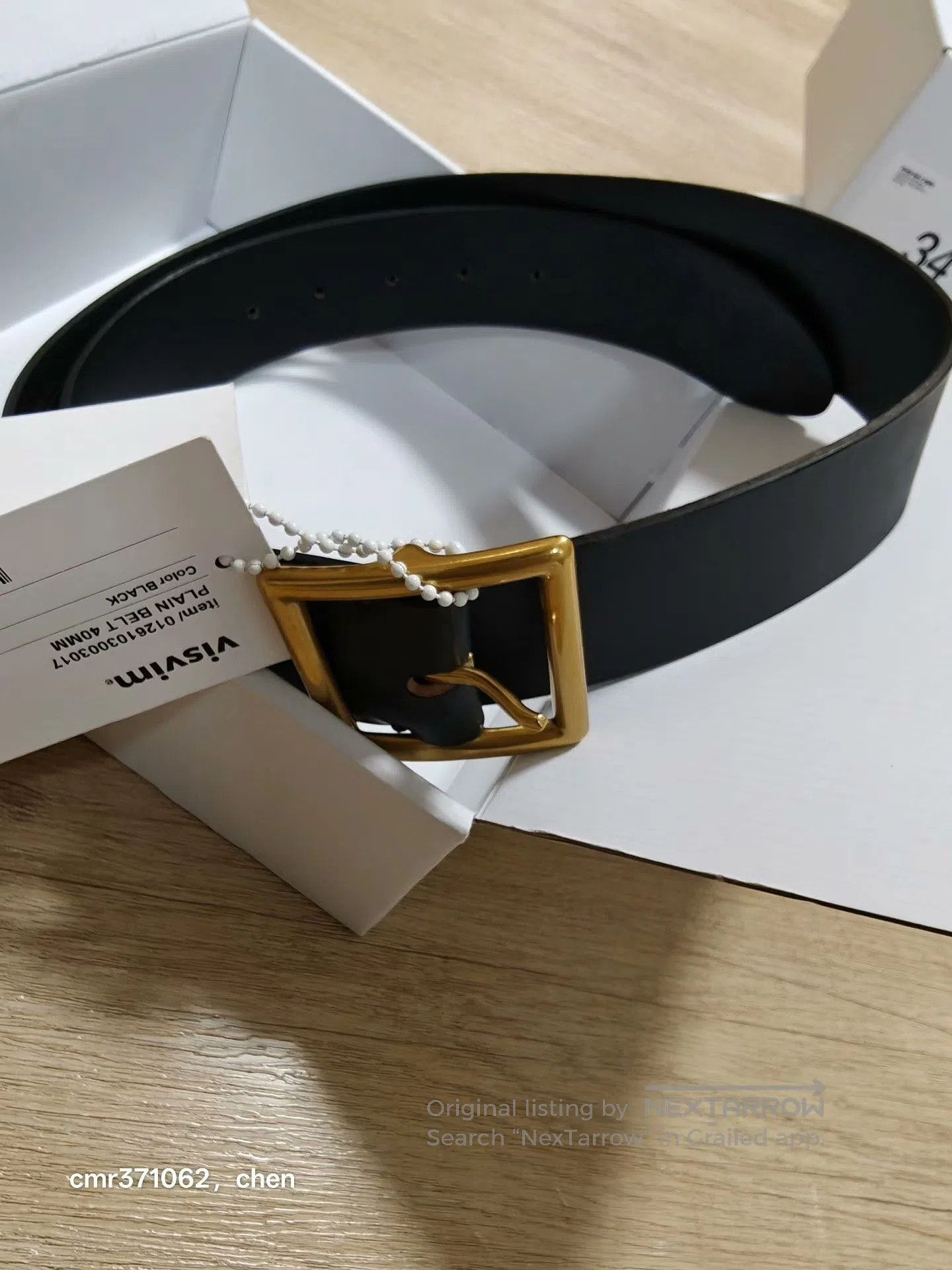 Visvim visvim 26ss plain belt 40mm. Size ONE SIZE - 9 Thumbnail