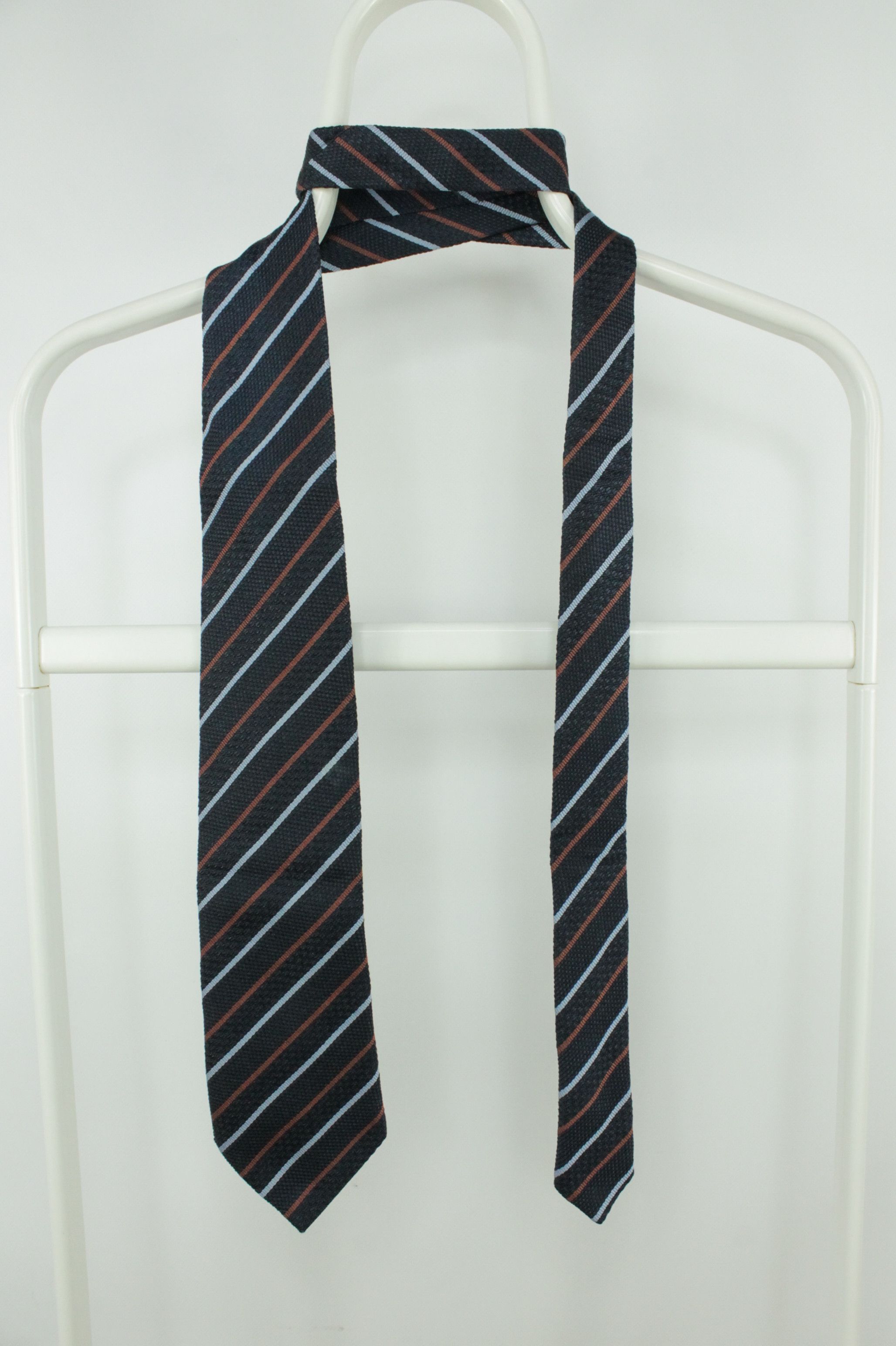 Canali Canali Striped Silk Tie Size ONE SIZE - 1 Thumbnail