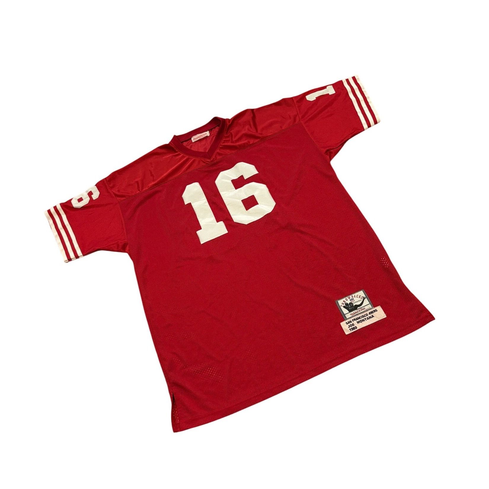Mitchell & Ness Mitchell & Ness 1989 San Francisco 49ers Joe Montana #16 NFL Size US XXL / EU 58 / 5 - 3 Thumbnail