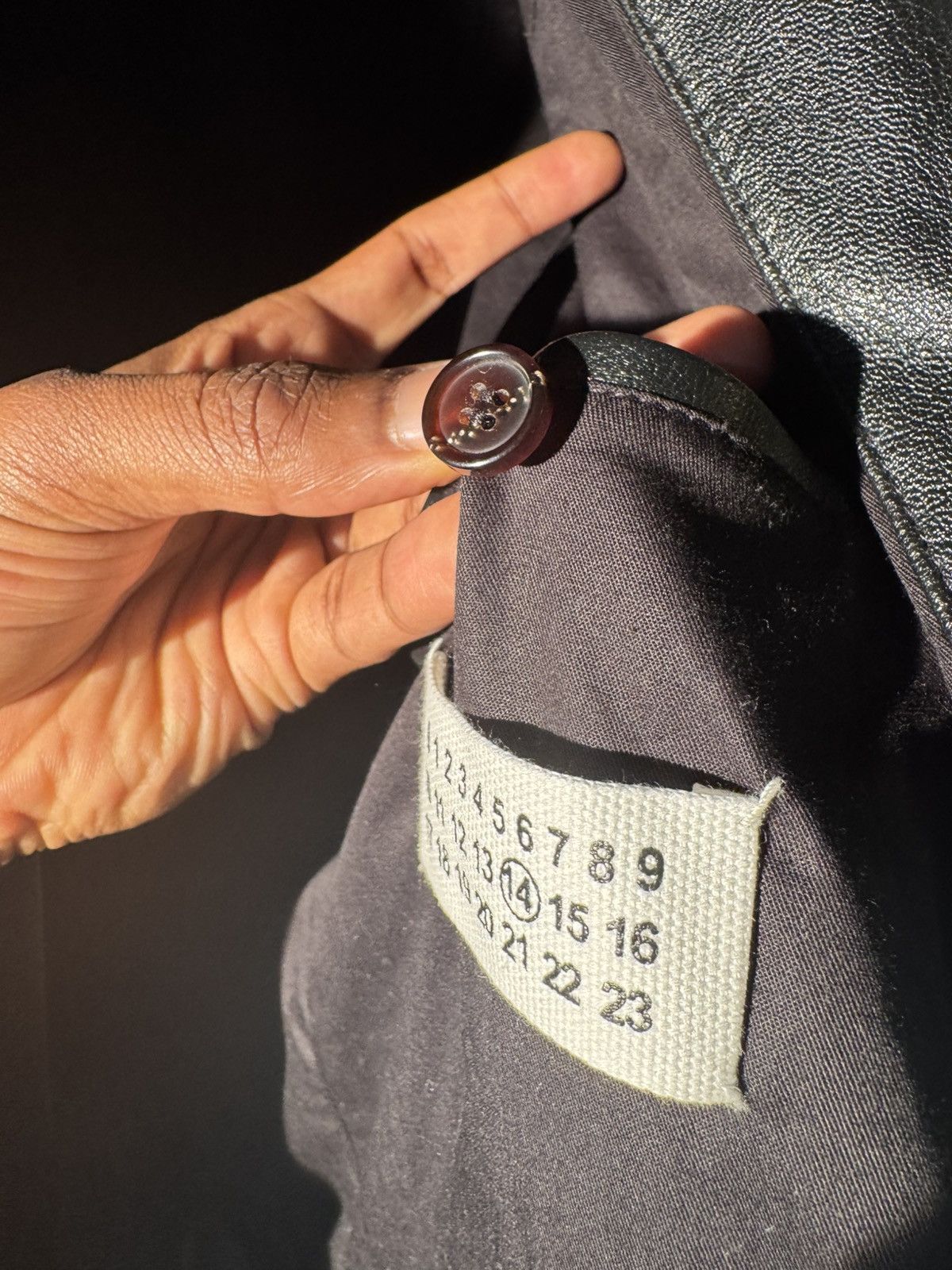 Maison Margiela Maison Martin Margiela Archival 5-Zip Leather Jacket (AW07) Size US M / EU 48-50 / 2 - 13 Thumbnail