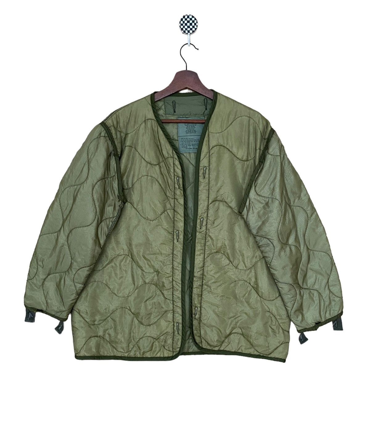 Vintage Vintage Us Army Inner Jacket 1970s Size US M / EU 48-50 / 2 - 1 Thumbnail
