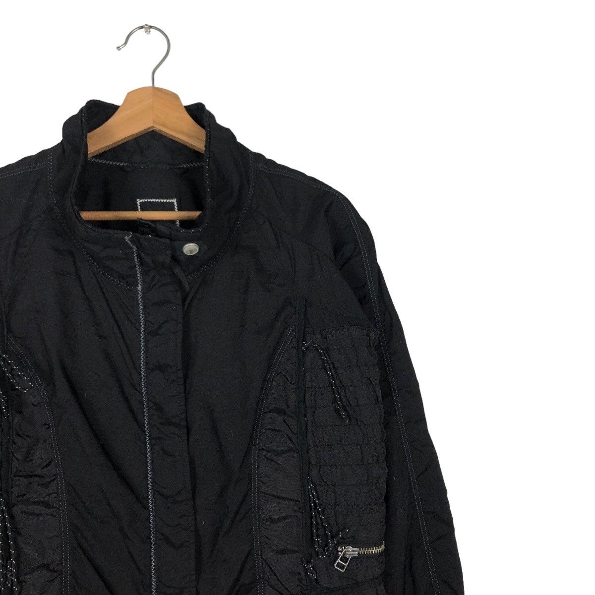 Japanese Brand 🔥Vintage Cropped Biker Jacket Bondage Parachute MFG Japan Size US M / EU 48-50 / 2 - 6 Thumbnail