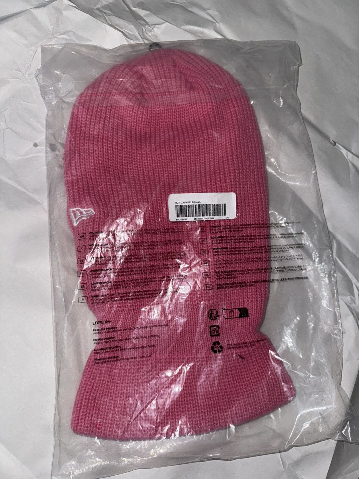 New Era × Supreme Supreme New Era Box Logo Balaclava Size ONE SIZE - 2 Thumbnail