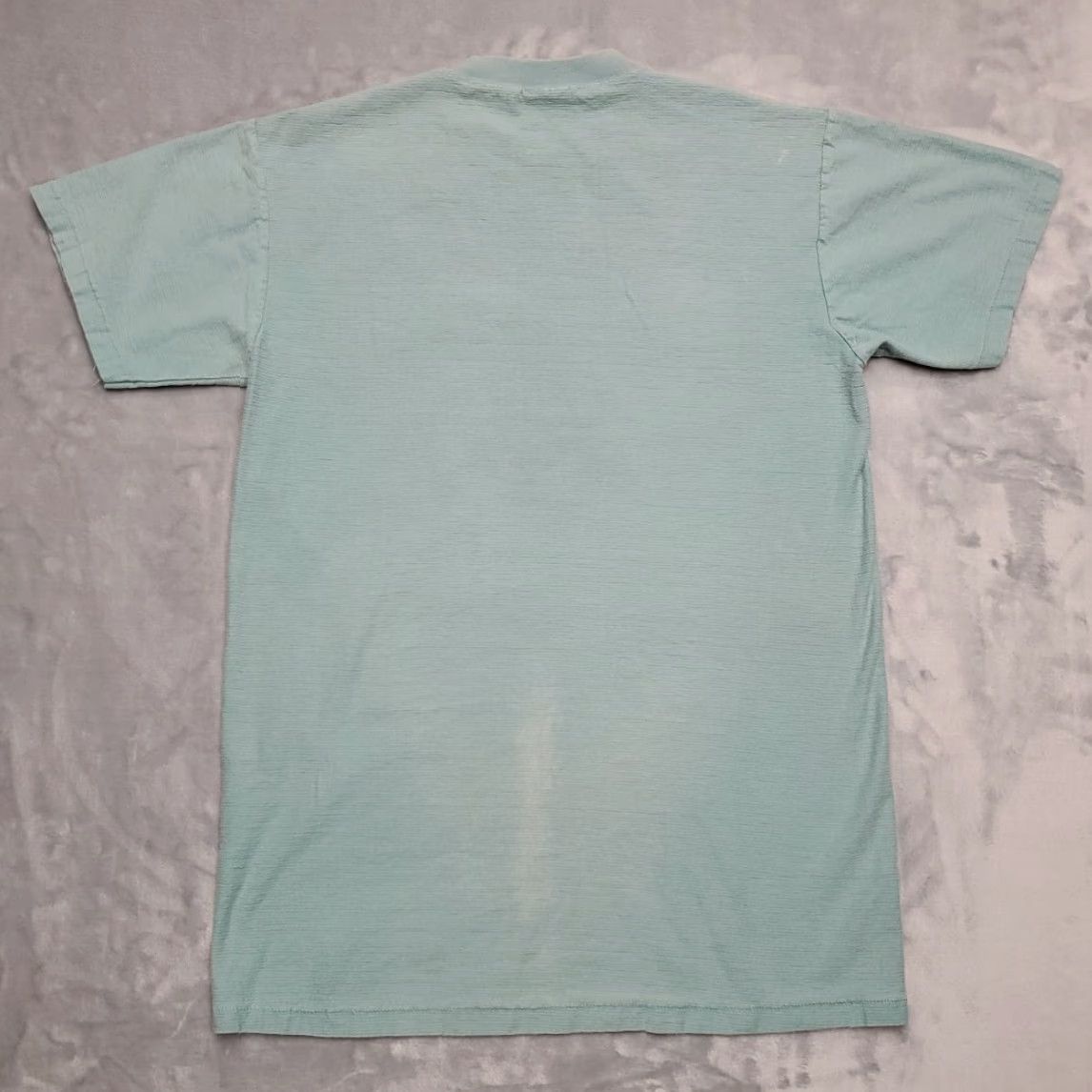 Vintage VINTAGE Fort Benton Montana Shirt Men M Green 90s Y2K 150th Single Stitch Crew Neck Cotton Graphic Print Solid Short Sleeve Size US M / EU 48-50 / 2 - 6 Thumbnail
