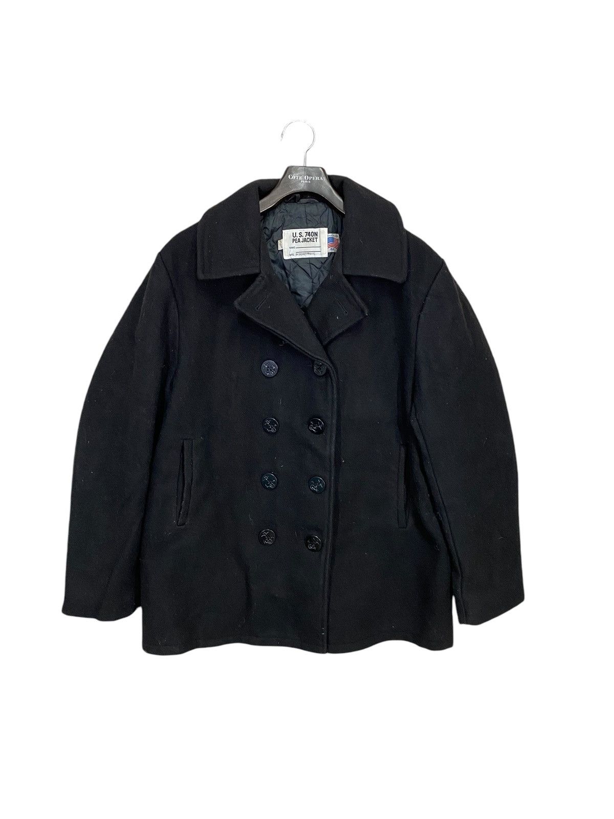 Made In Usa × Schott × Vintage Vintage u.s. 740N pea jacket