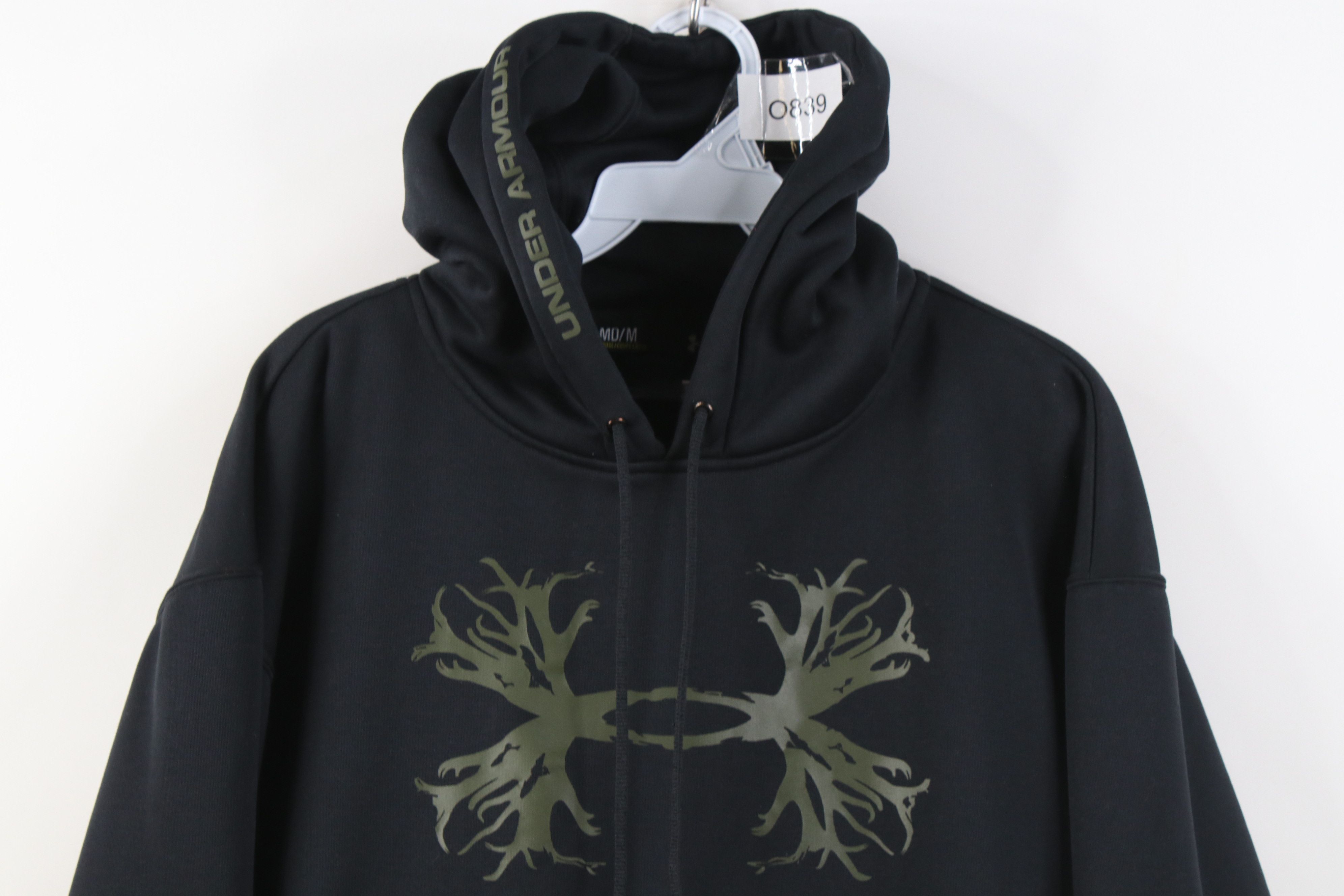 Under Armour Under Armour Fit Hunting Deer Antler Logo Hoodie Sweatshirt Size US M / EU 48-50 / 2 - 2 Thumbnail