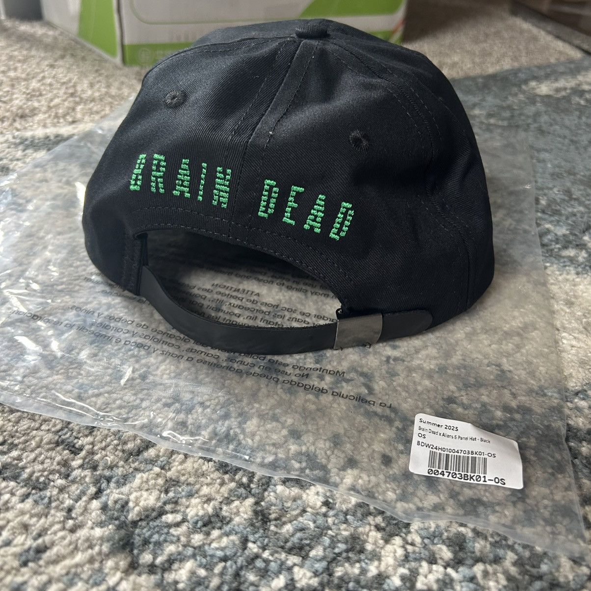 Brain Dead ALiENS 6-PANEL CAP DARK HORSE COMiCS DYSTOPiAN SCi-Fi HORROR Size ONE SIZE - 3 Thumbnail