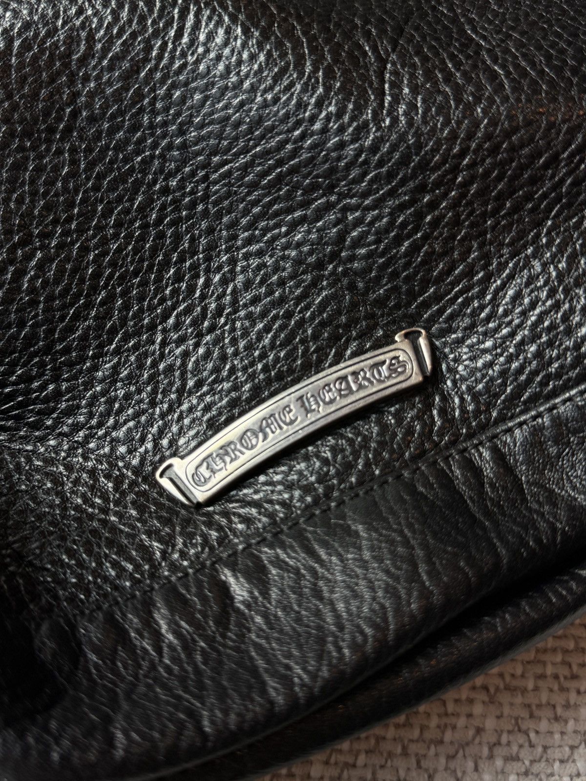 Chrome Hearts Chrome Hearts Black Lelo Cross Patch Messenger Bag Size ONE SIZE - 4 Thumbnail