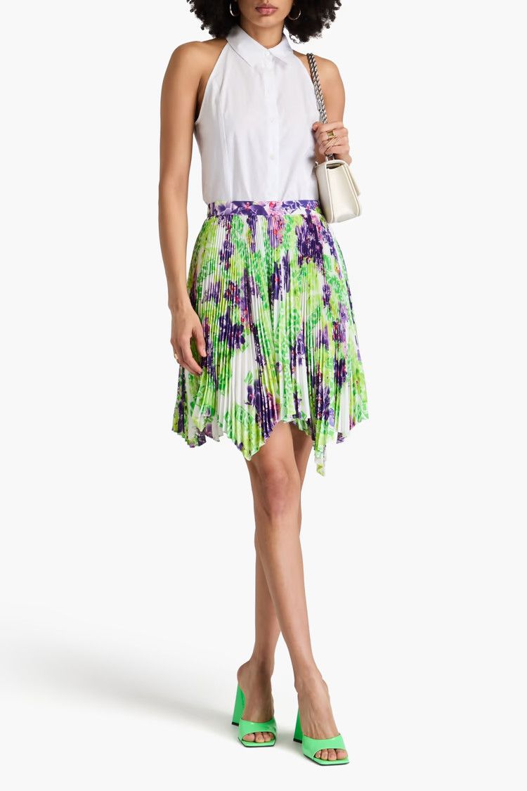 Versace o1y0226 Mini Skirt in Multicolor Size 26" / US 2 / IT 38 - 2 Thumbnail