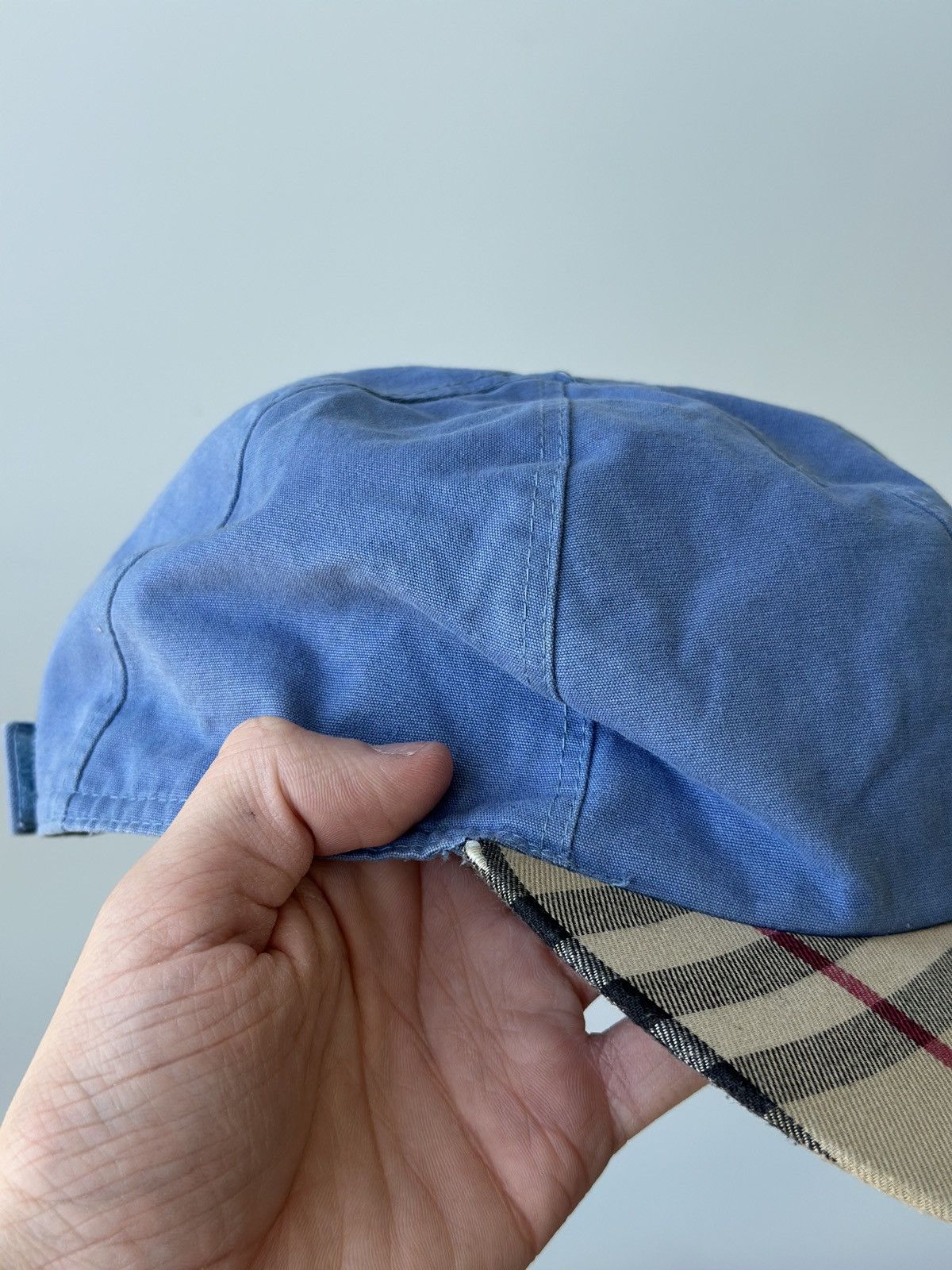 Burberry 💥FINAL DROP💥Vintage Rare Burberry 5 Panel Cap Novacheck Size ONE SIZE - 9 Thumbnail
