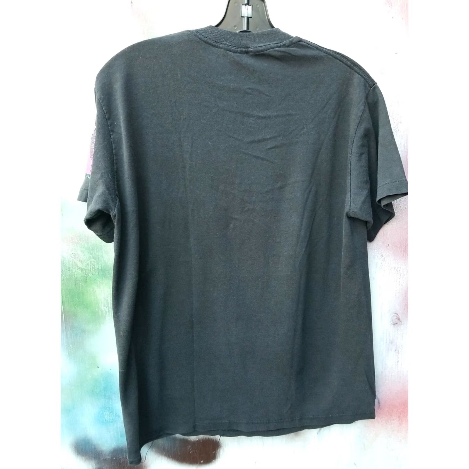 Vintage VTG Rolling Stones North American Tour Shirt L Mick Jagger Black 1989 1980s Graphic Tee Mens Size US L / EU 52-54 / 3 - 5 Thumbnail