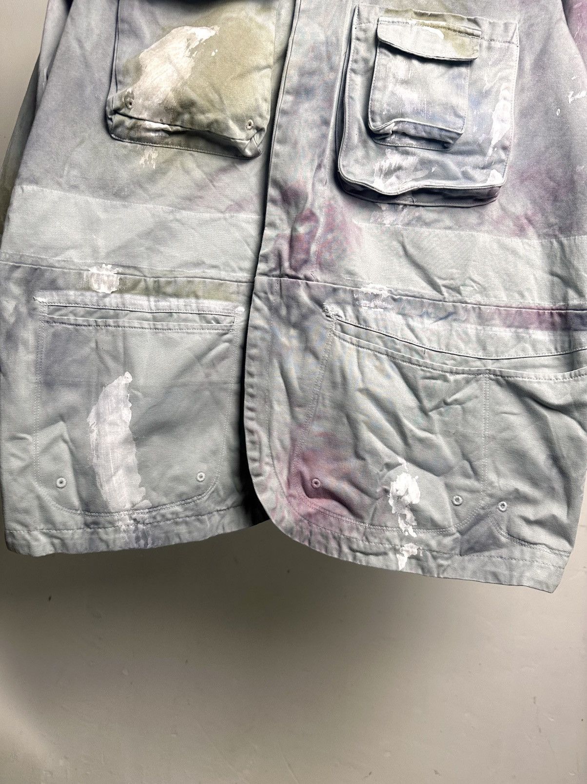 Acne Studios Acne Studios Paint Splatter Utility Jacket Size US M / EU 48-50 / 2 - 3 Thumbnail