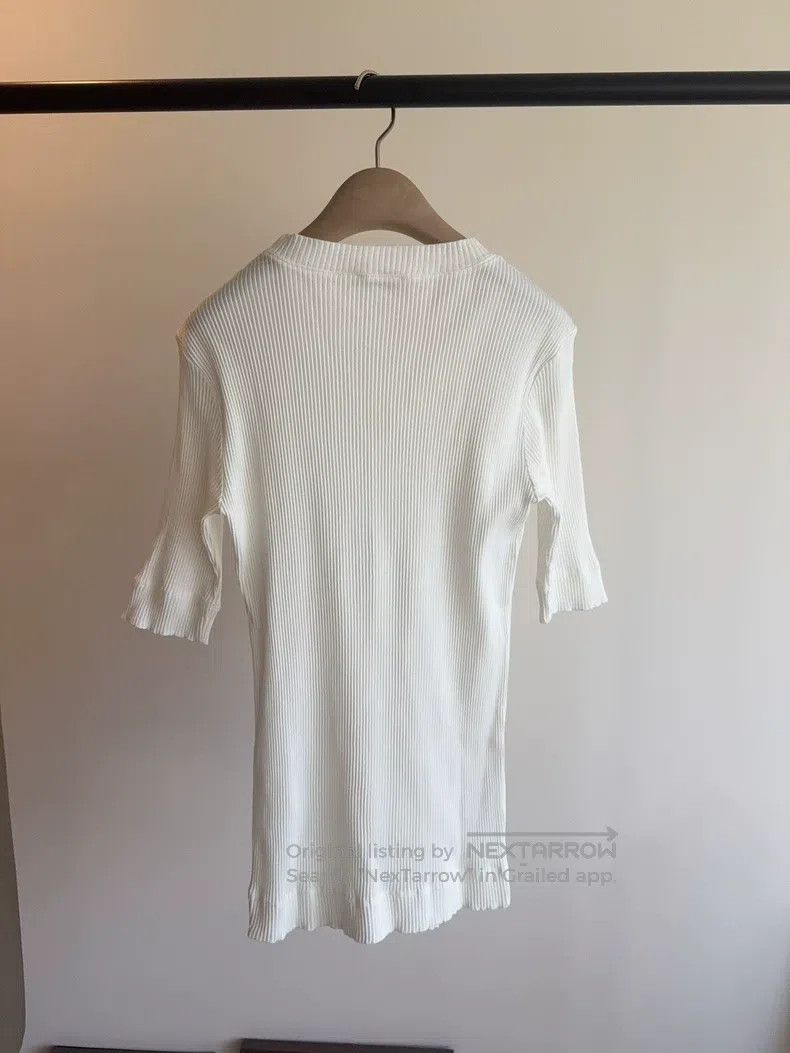 Brunello Cucinelli Brunello Cucinelli Pure cotton beaded T-shirt Size M / US 6-8 / IT 42-44 - 2 Thumbnail