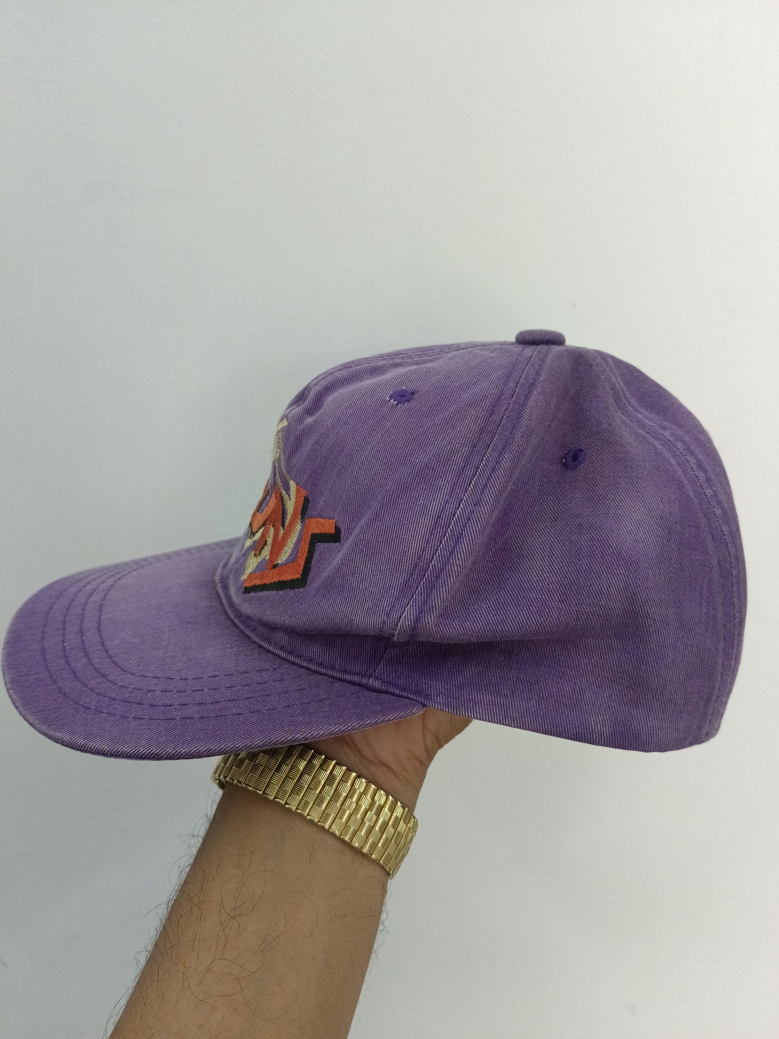NBA 90s Phoenix Suns Vintage NBA Spellout Dunk Graphic Hat Size ONE SIZE - 4 Thumbnail