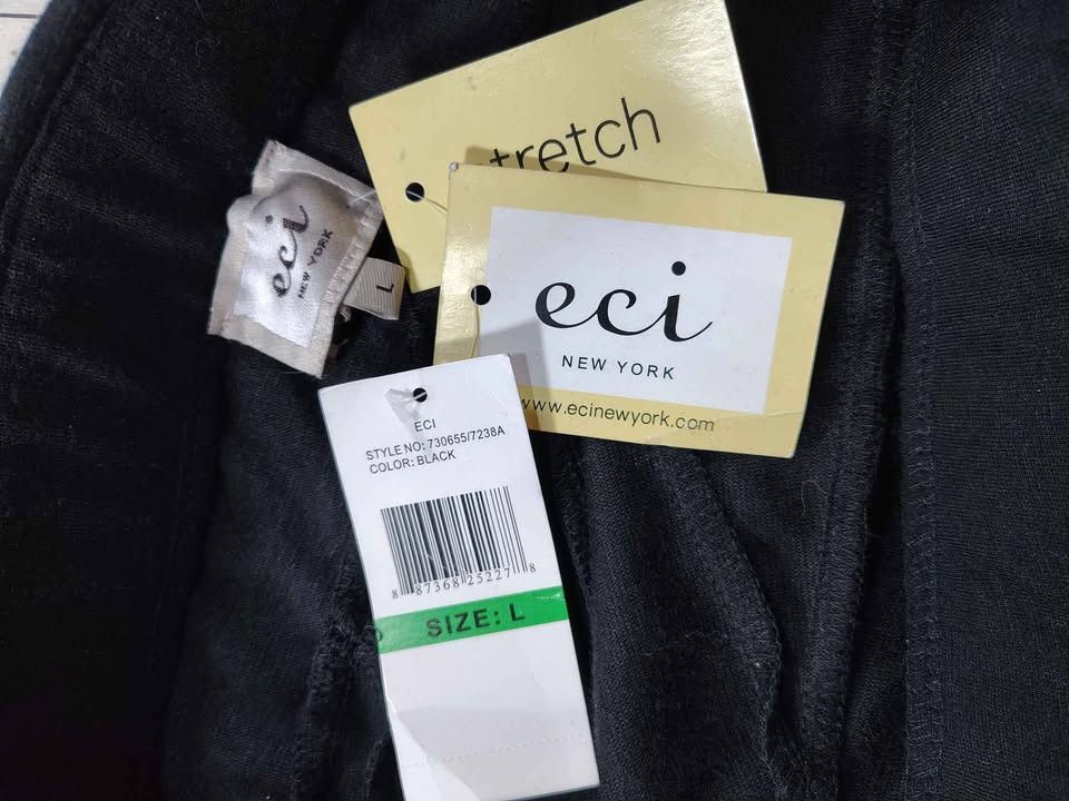 Other Women's New ECI New York Black Stretch Skirt Size Large Size L / US 10 / IT 46 - 2 Thumbnail