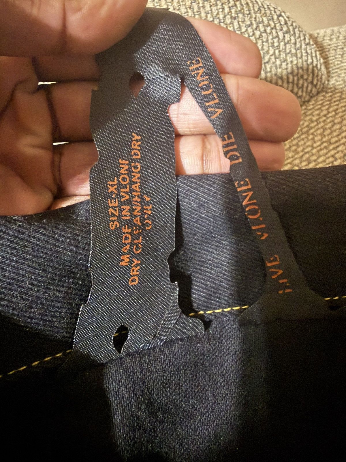 Vlone Vlone Denim Jacket Size US XL / EU 56 / 4 - 4 Thumbnail