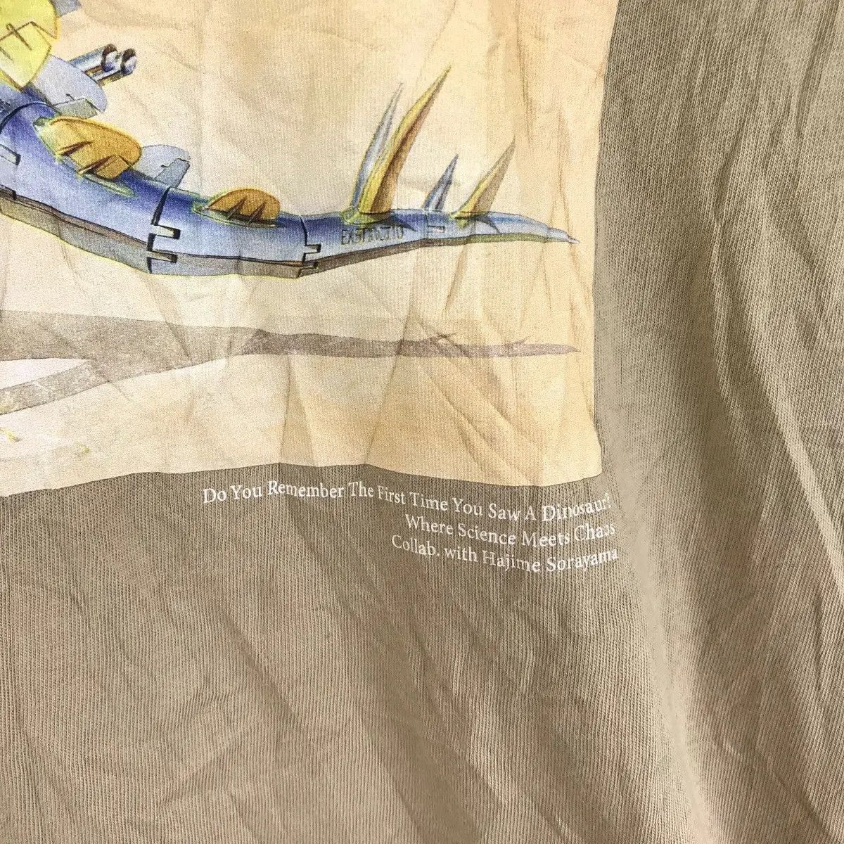 Vintage UNIQLO x HAJIME SORAYAMA Science Meet Chaos Tee Shirt Size US M / EU 48-50 / 2 - 3 Thumbnail