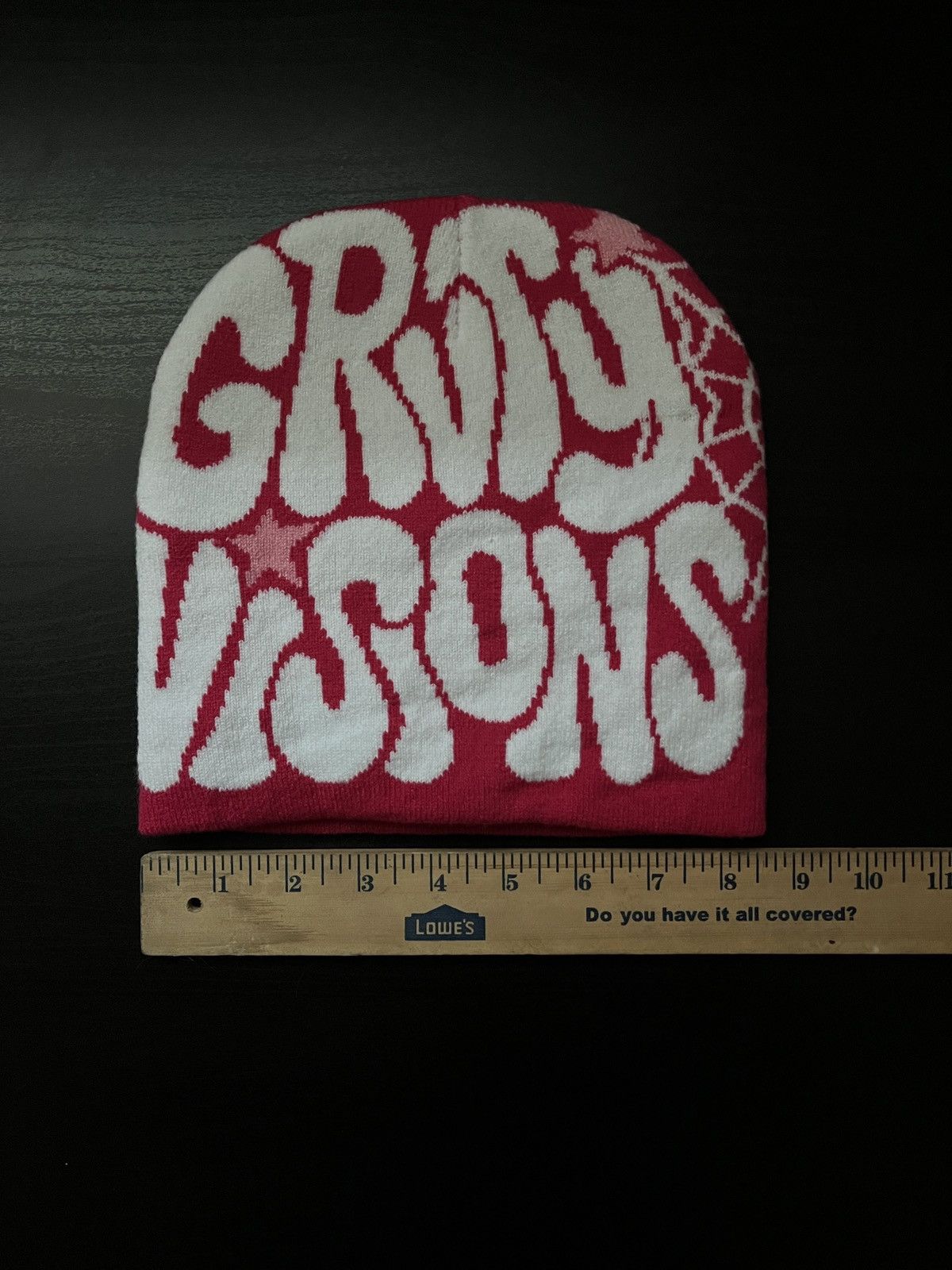 Vintage Y2K GRVTY VISIONS Beanie Size ONE SIZE - 3 Thumbnail