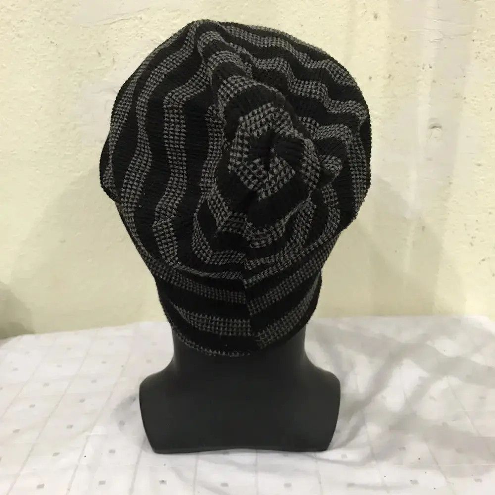Japanese Brand × Vintage Japanese Brand Stripe Design Beanie Hat Size ONE SIZE - 5 Thumbnail