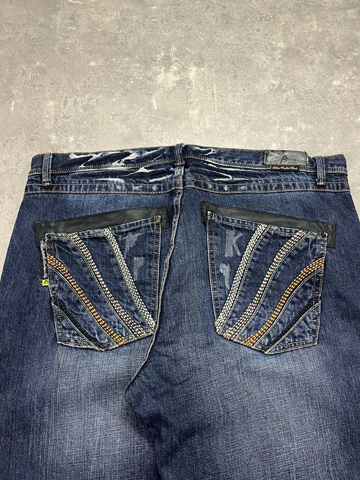 Akademiks Akademiks Vintage Pocket Logo Baggy Denim Jeans 40 Classic Size US 40 / EU 56 - 10 Thumbnail