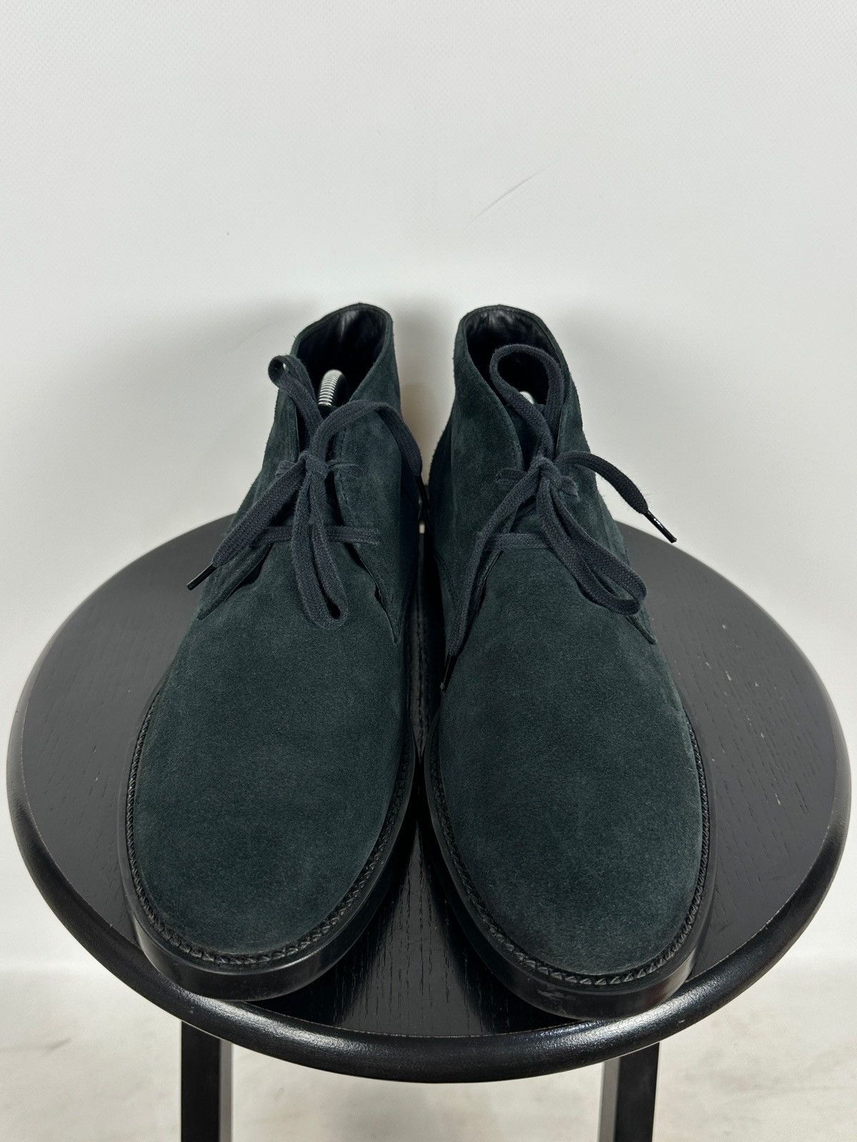 Tod's Tod’s Blue Suede Ankle Desert Lace Up Boots Size US 9.5 / EU 42-43 - 13 Thumbnail