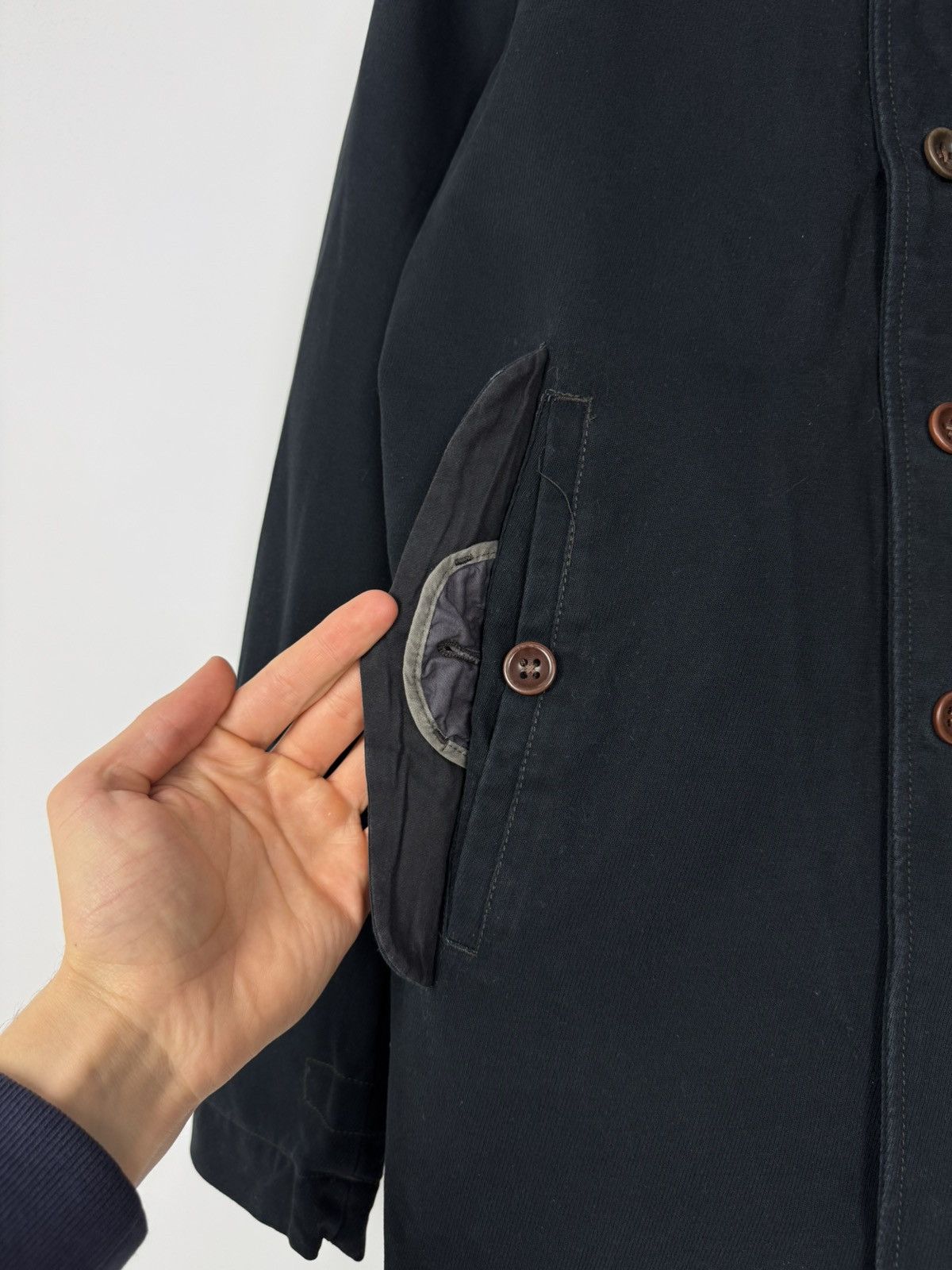 Paul Smith PAJ8 216H Paul Smith Jeans Military Style Jacket Size US L / EU 52-54 / 3 - 11 Thumbnail