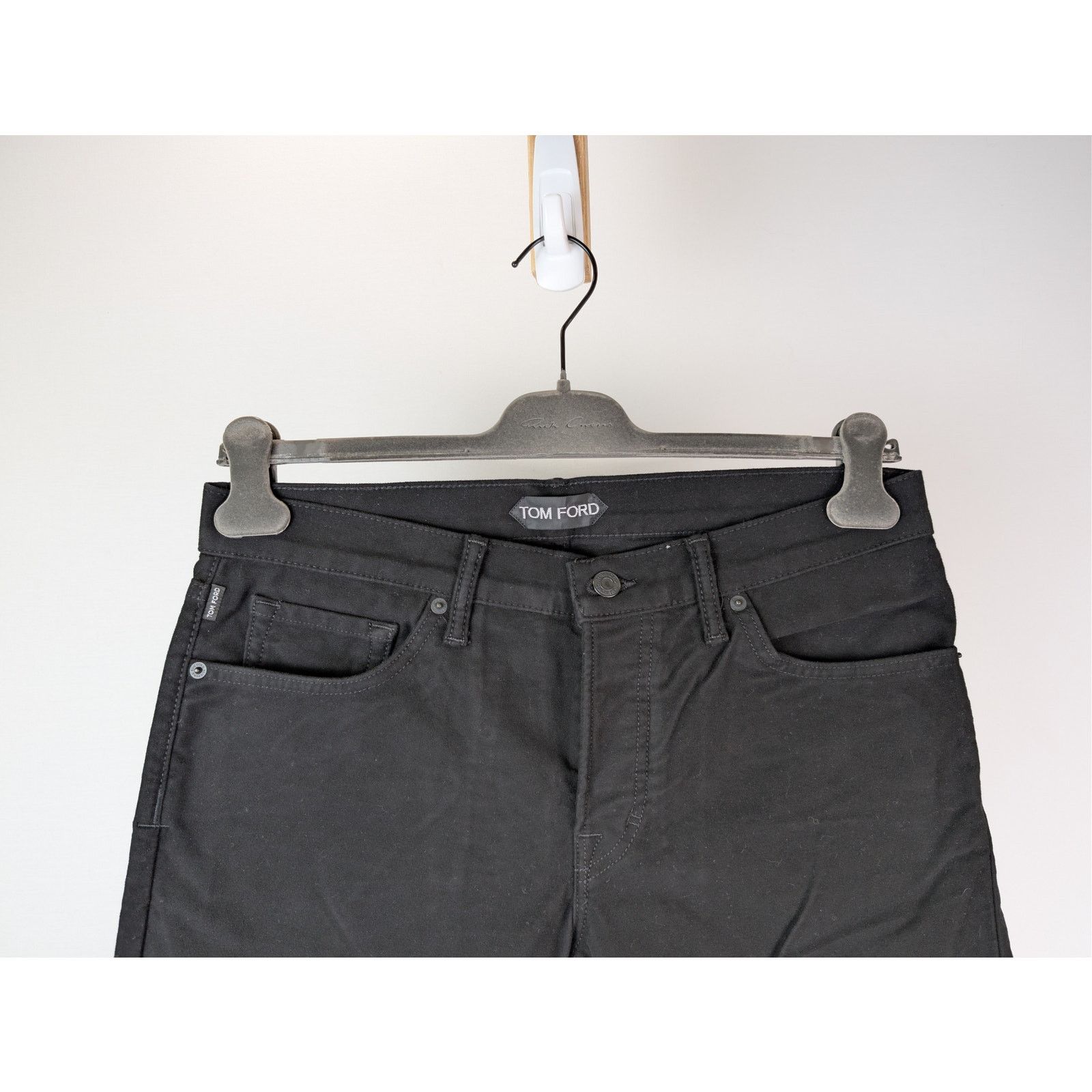 Tom Ford o1rshd1 Slim Fit Denim Jeans in Black Size US 32 / EU 48 - 3 Thumbnail