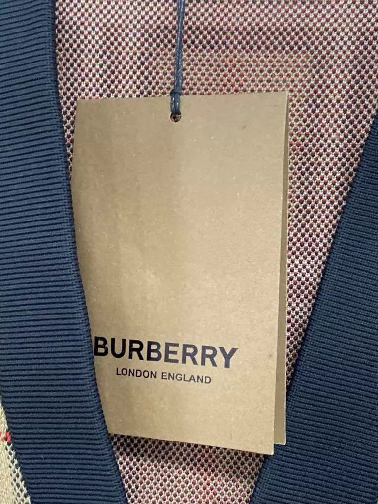 Burberry Burberry Classic Check Wool Cardigan New XS Size XS / US 0-2 / IT 36-38 - 5 Thumbnail