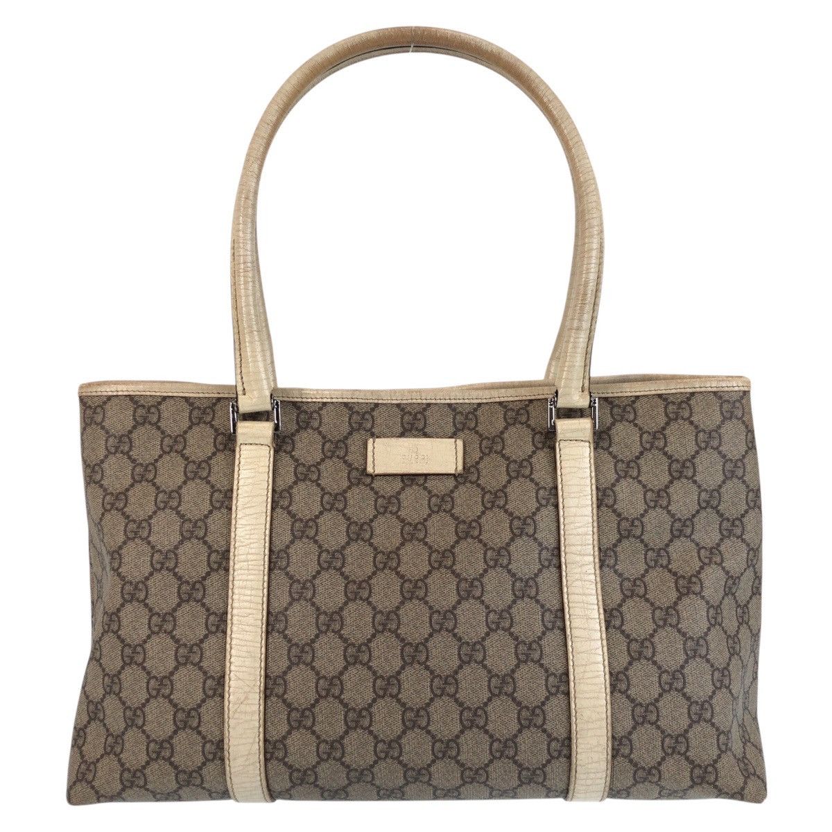 Gucci Gucci Gucci GG Canvas Leather 2way Bag Canvas Shoulder Bag 114595 DUTY FREE for USA Size ONE SIZE - 1 Thumbnail