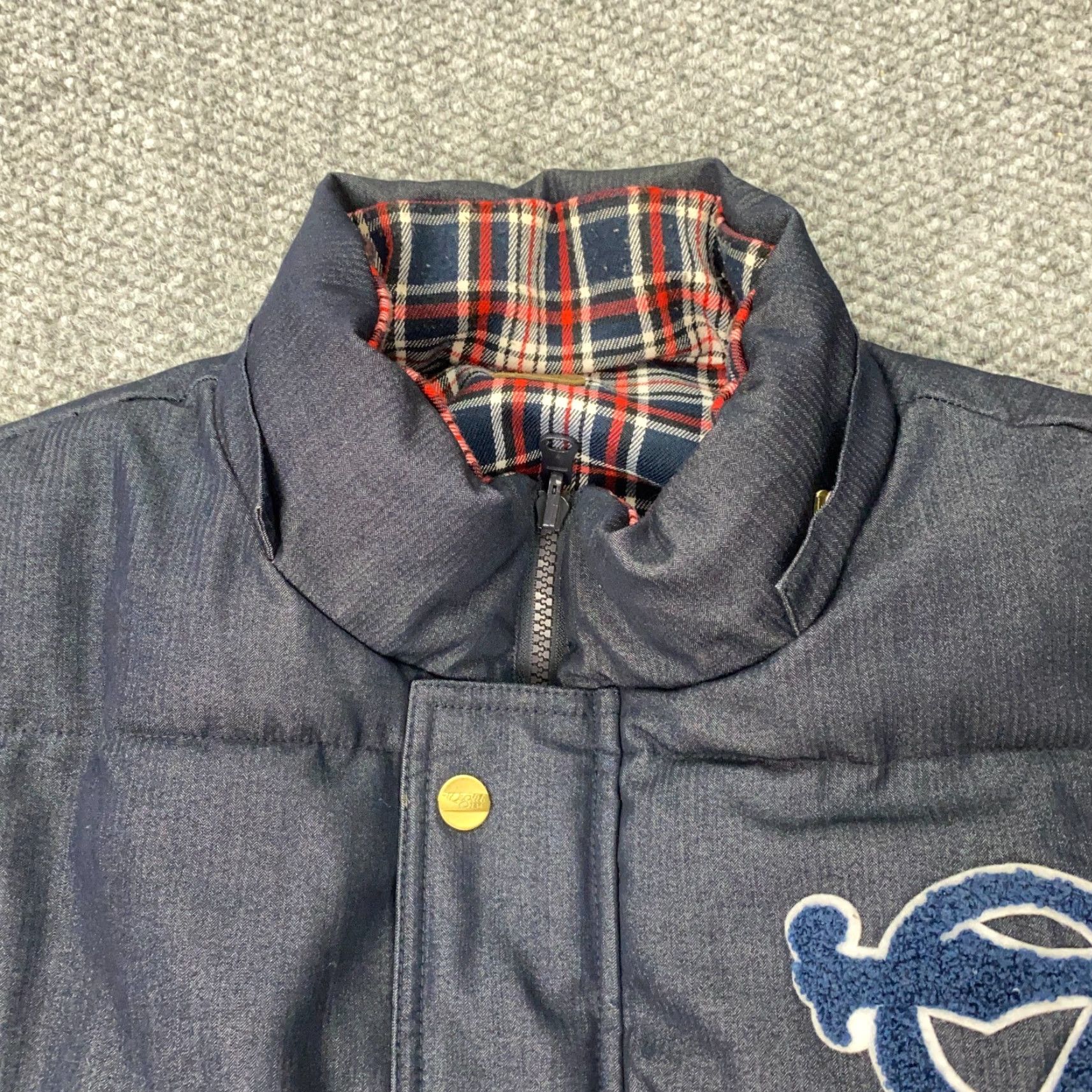 Vintage VINTAGE Eight 732 Vest Mens XL Blue/Plaid Reversible Winter Outdoors Trucker Size US XL / EU 56 / 4 - 3 Thumbnail
