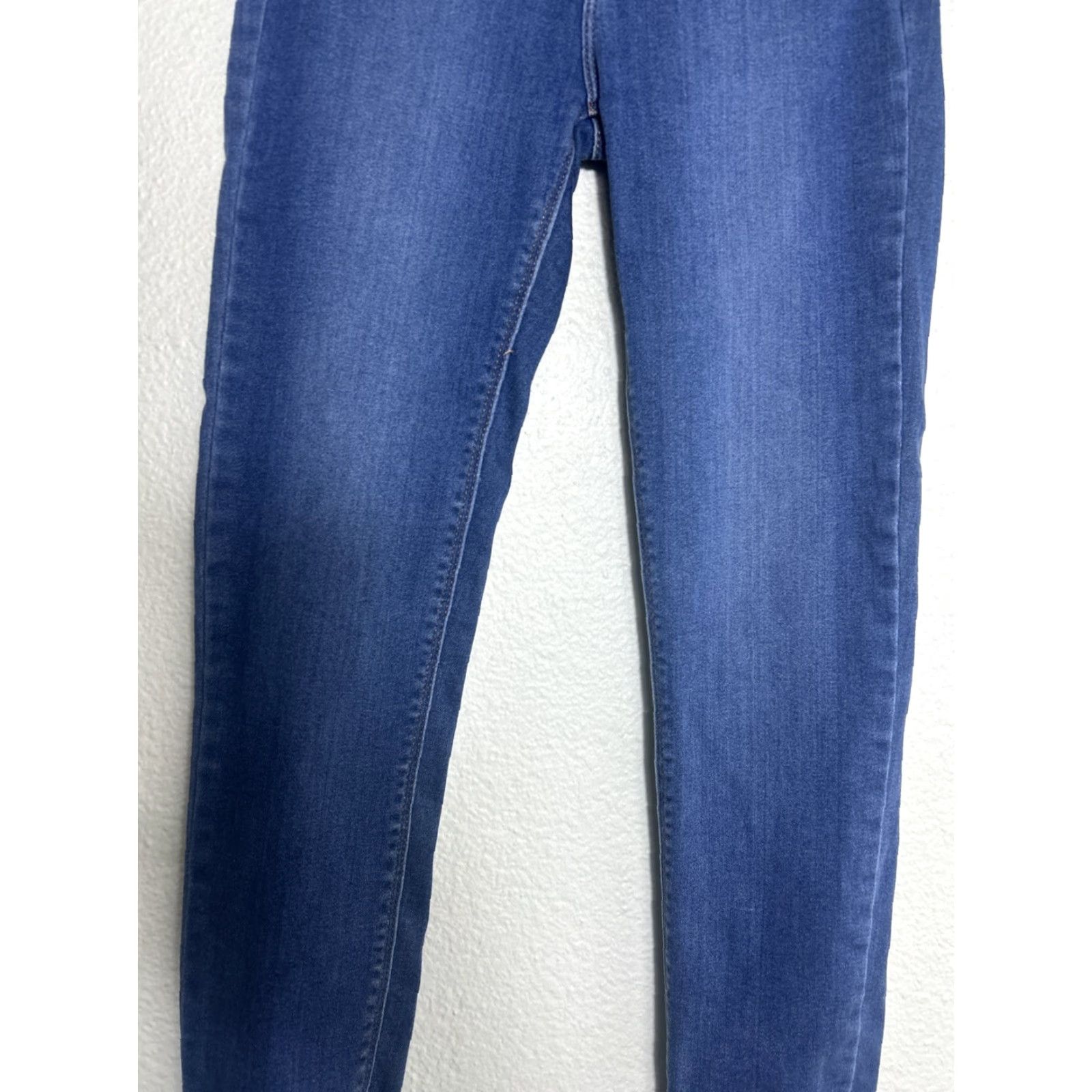 Vintage JUST BLACK Jeans Skinny Women 27 Medium Black 27x31 Size 27" / US 4 / IT 40 - 3 Thumbnail
