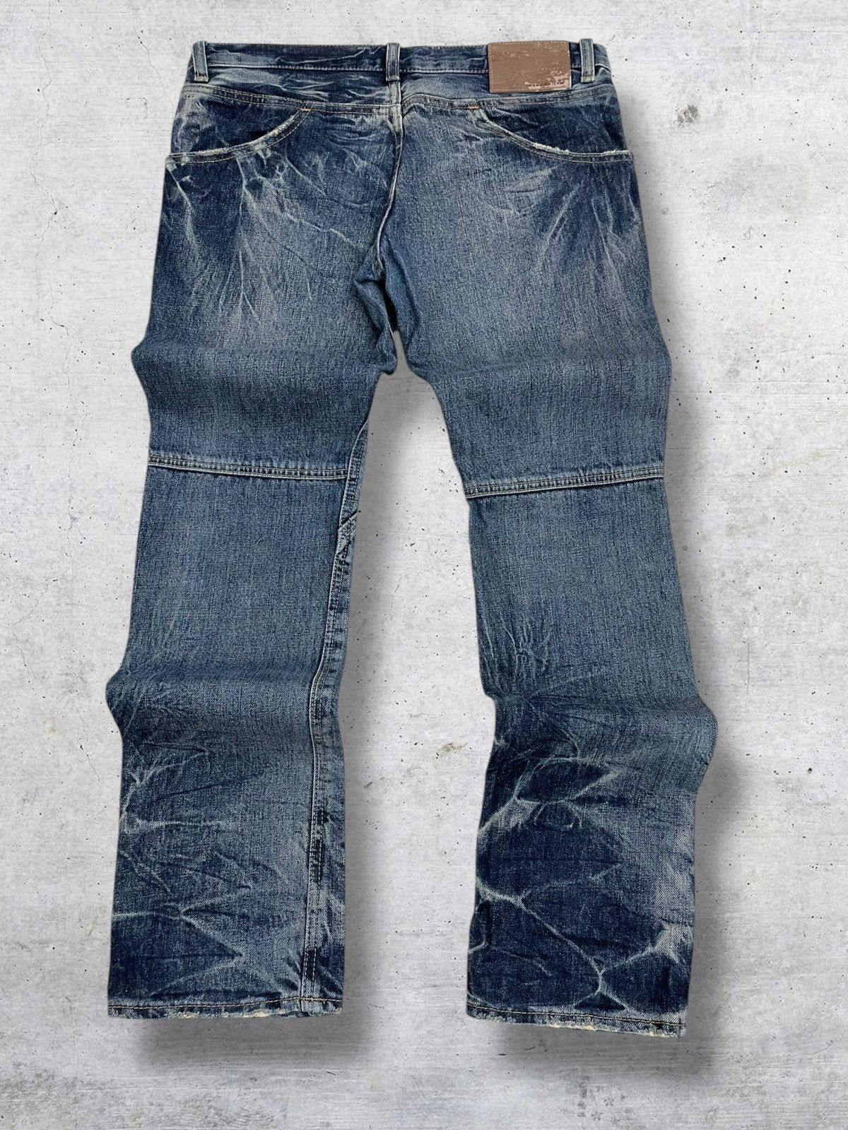 semanticdesign VINTAGE DHEART JAPAN DESIGNER 90S OG RUGGED AESTHETIC DENIM Size US 31 - 9 Thumbnail