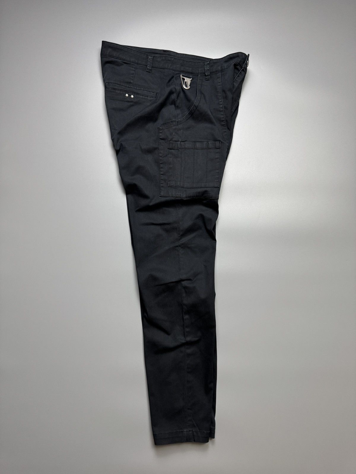 Helmut Lang Helmut Lang - Carabiner Black Cargo Pants Size US 30 / EU 46 - 10 Thumbnail