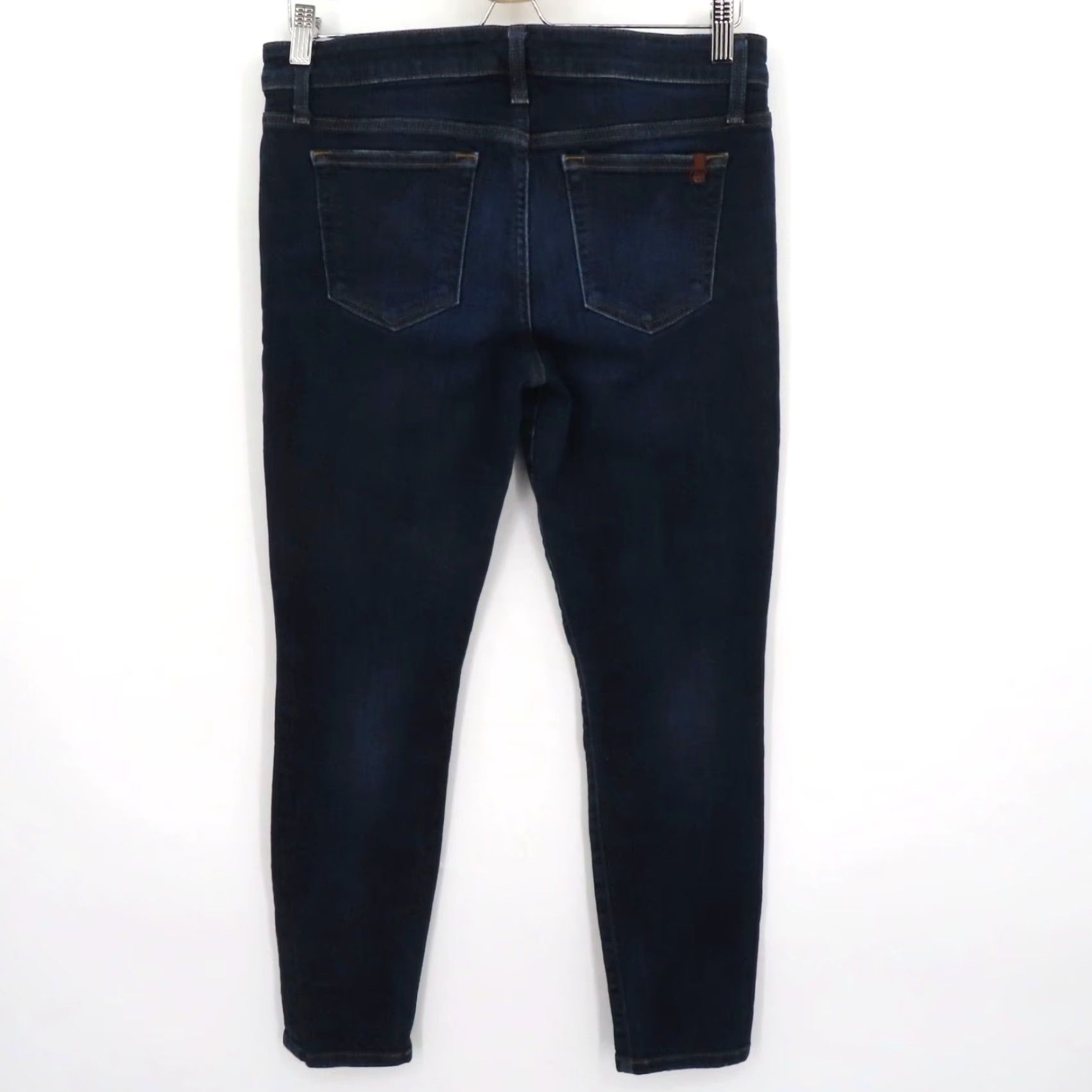Vintage Joe's Jeans Women Jeans 30 Katya Skinny Ankle Dark Blue Denim Cotton Blend 5-Pocket Design Modern Regular Womens Jeans Size 30" / US 8 / IT 44 - 4 Thumbnail