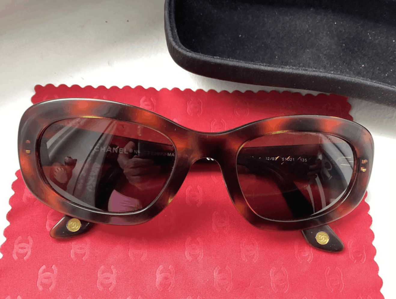 Chanel Chanel Sunglasses 5009 Rhinestone Logo Rimless Vintage Size ONE SIZE - 2 Thumbnail