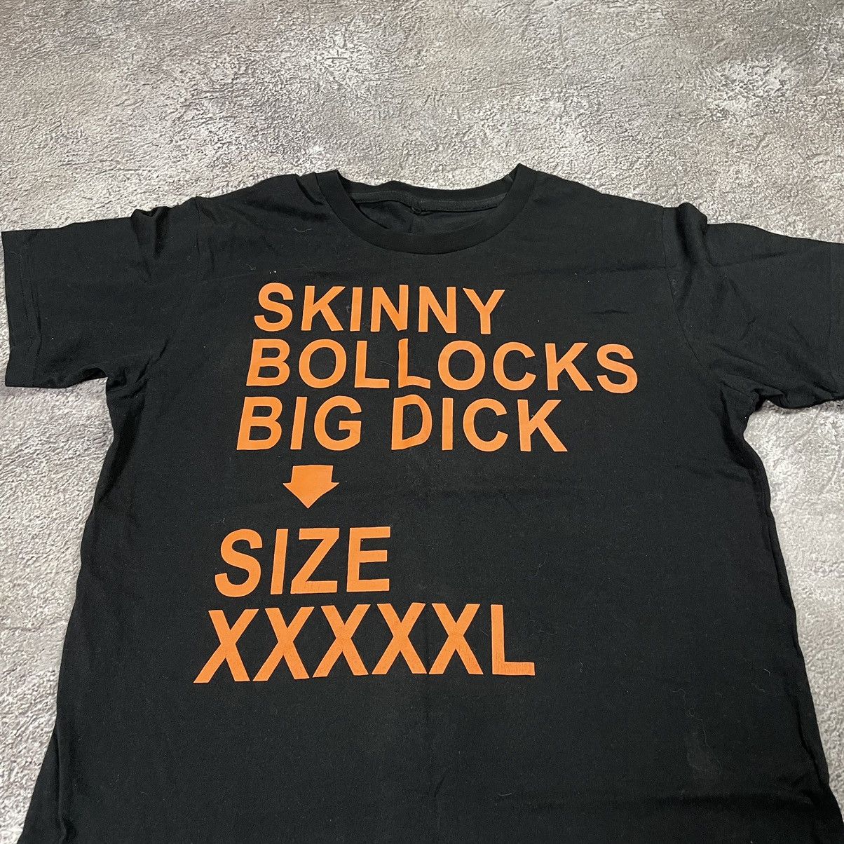 Vintage Vintage Y2K ADULT FUNNY Tee BIG DICK XXXXXXXL M Size US M / EU 48-50 / 2 - 4 Thumbnail
