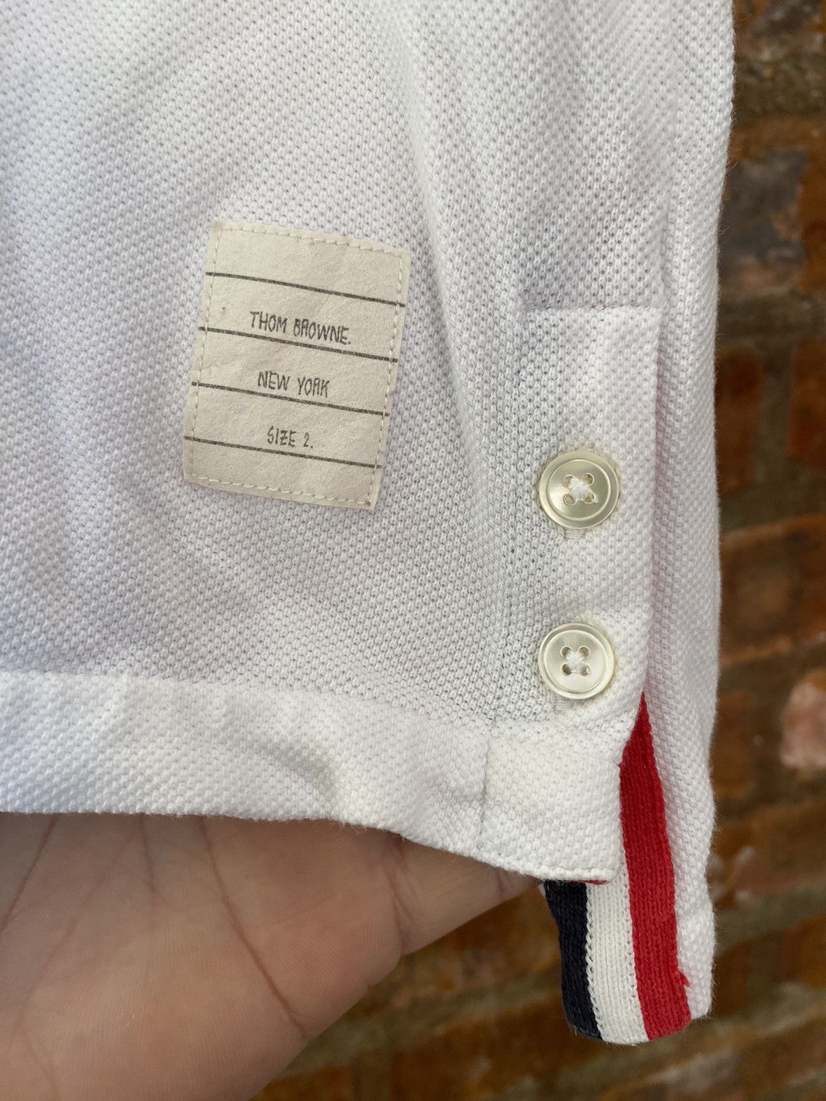 Thom Browne Iconic stripe shirt Size US M / EU 48-50 / 2 - 5 Thumbnail