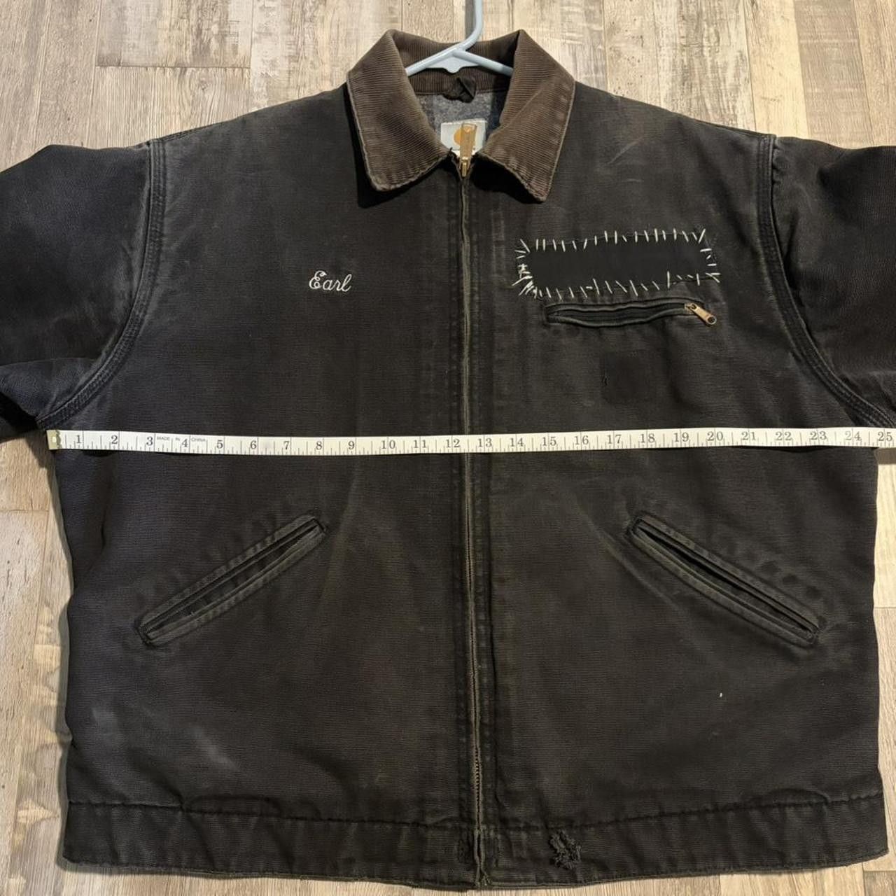 Carhartt Vintage Carhartt Detroit Black Work Jacket Size US L / EU 52-54 / 3 - 4 Thumbnail